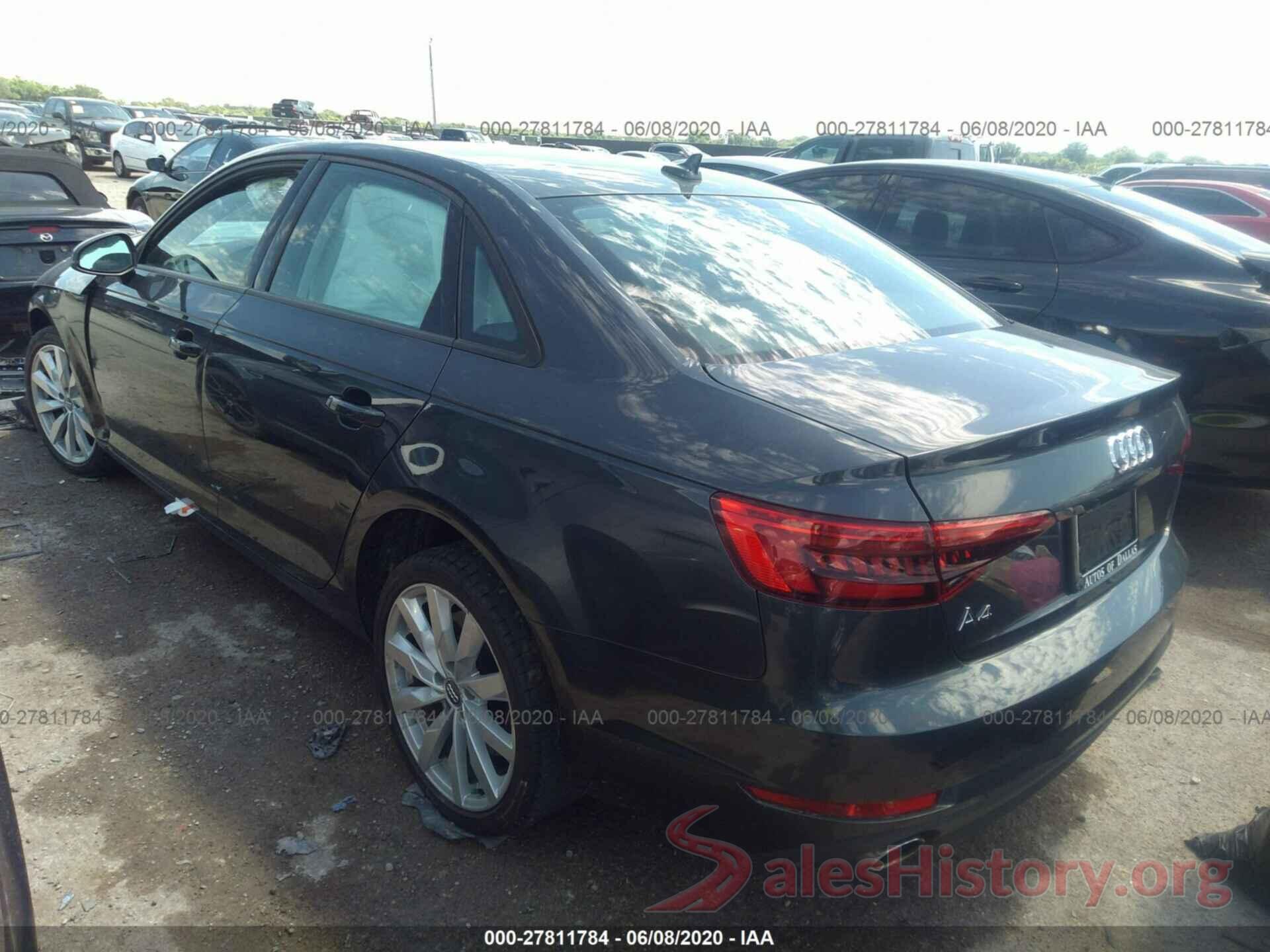 WAUGNAF4XHN021191 2017 Audi A4