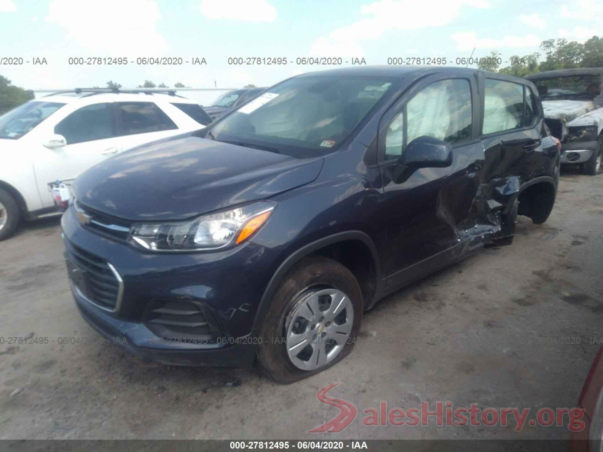 3GNCJKSB5KL157539 2019 CHEVROLET TRAX