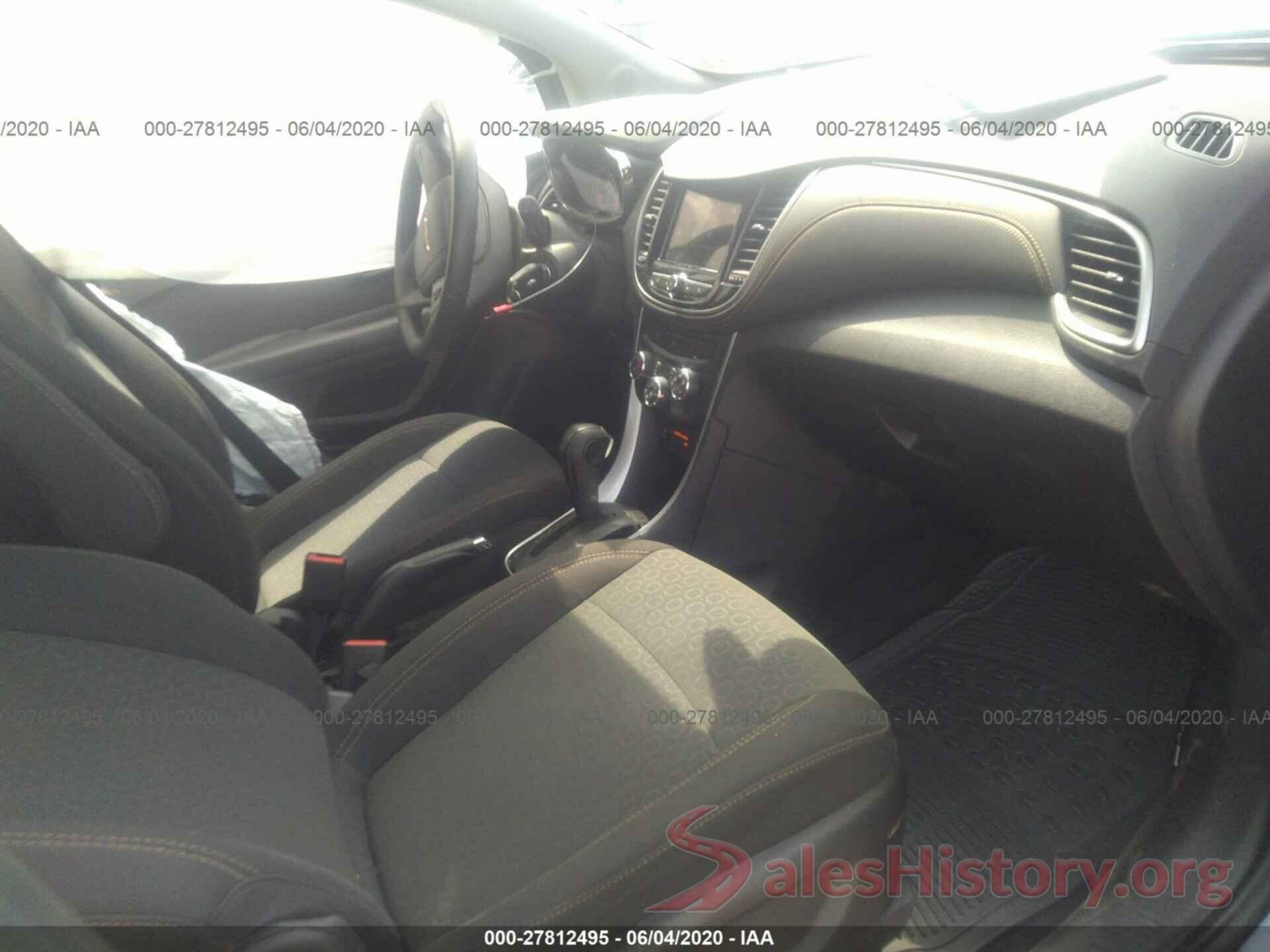 3GNCJKSB5KL157539 2019 CHEVROLET TRAX