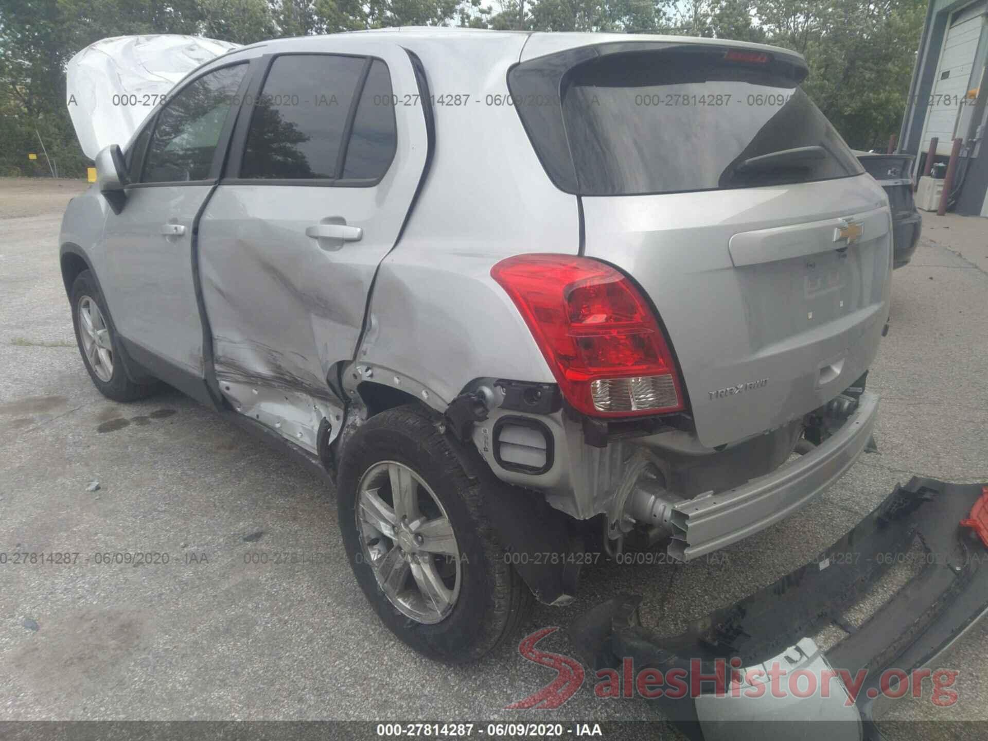 3GNCJNSB6KL211545 2019 CHEVROLET TRAX