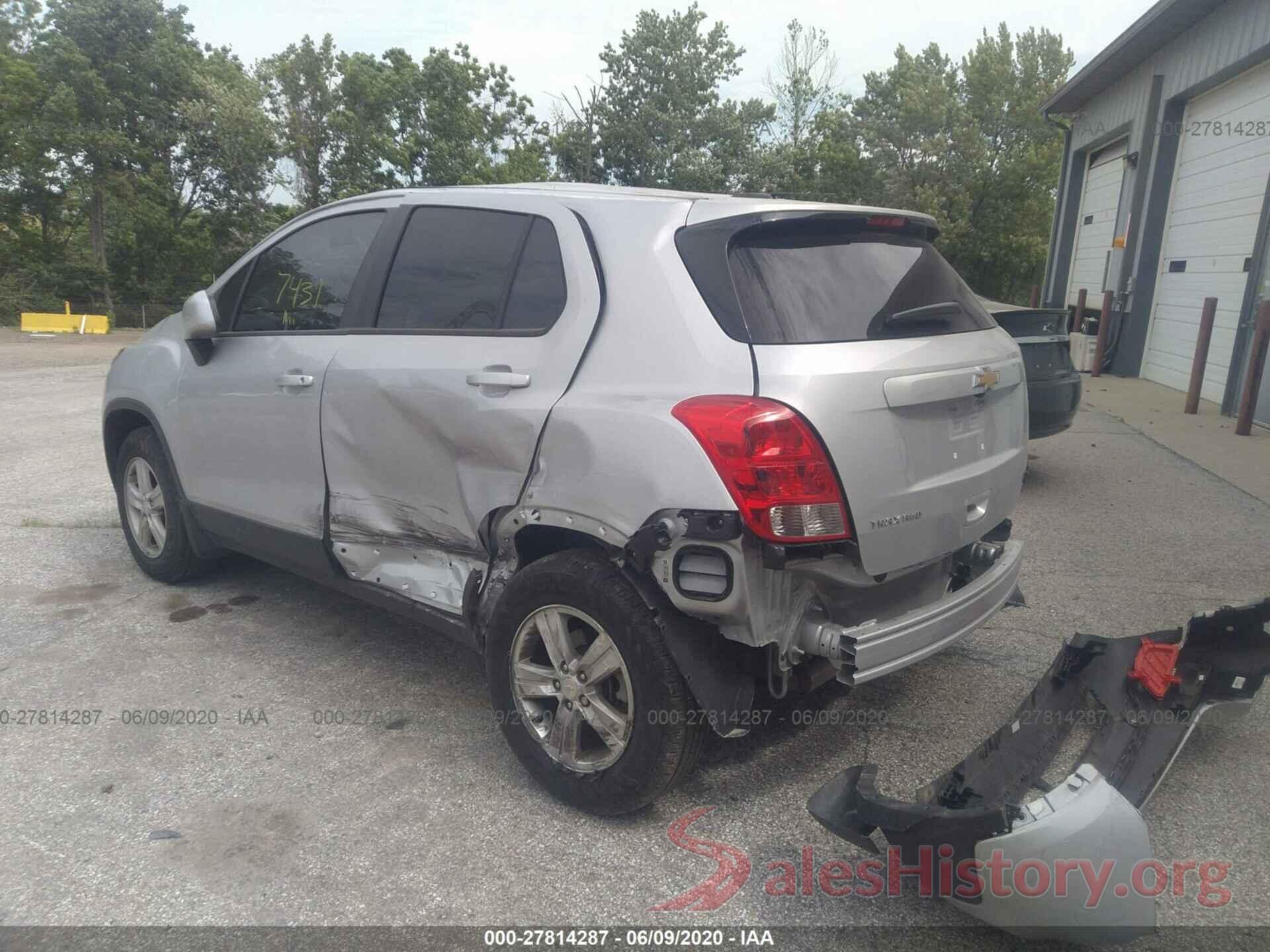 3GNCJNSB6KL211545 2019 CHEVROLET TRAX