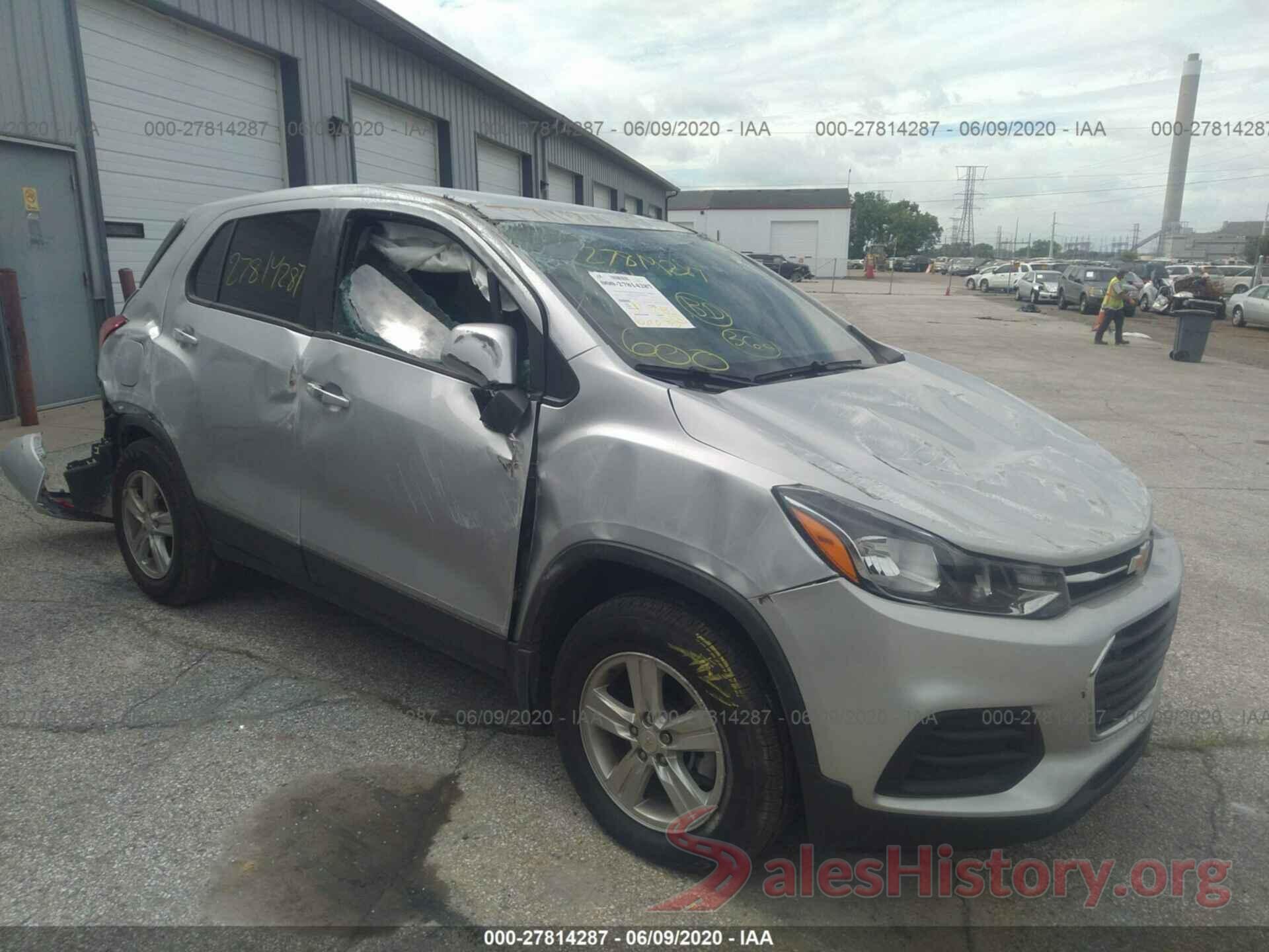 3GNCJNSB6KL211545 2019 CHEVROLET TRAX