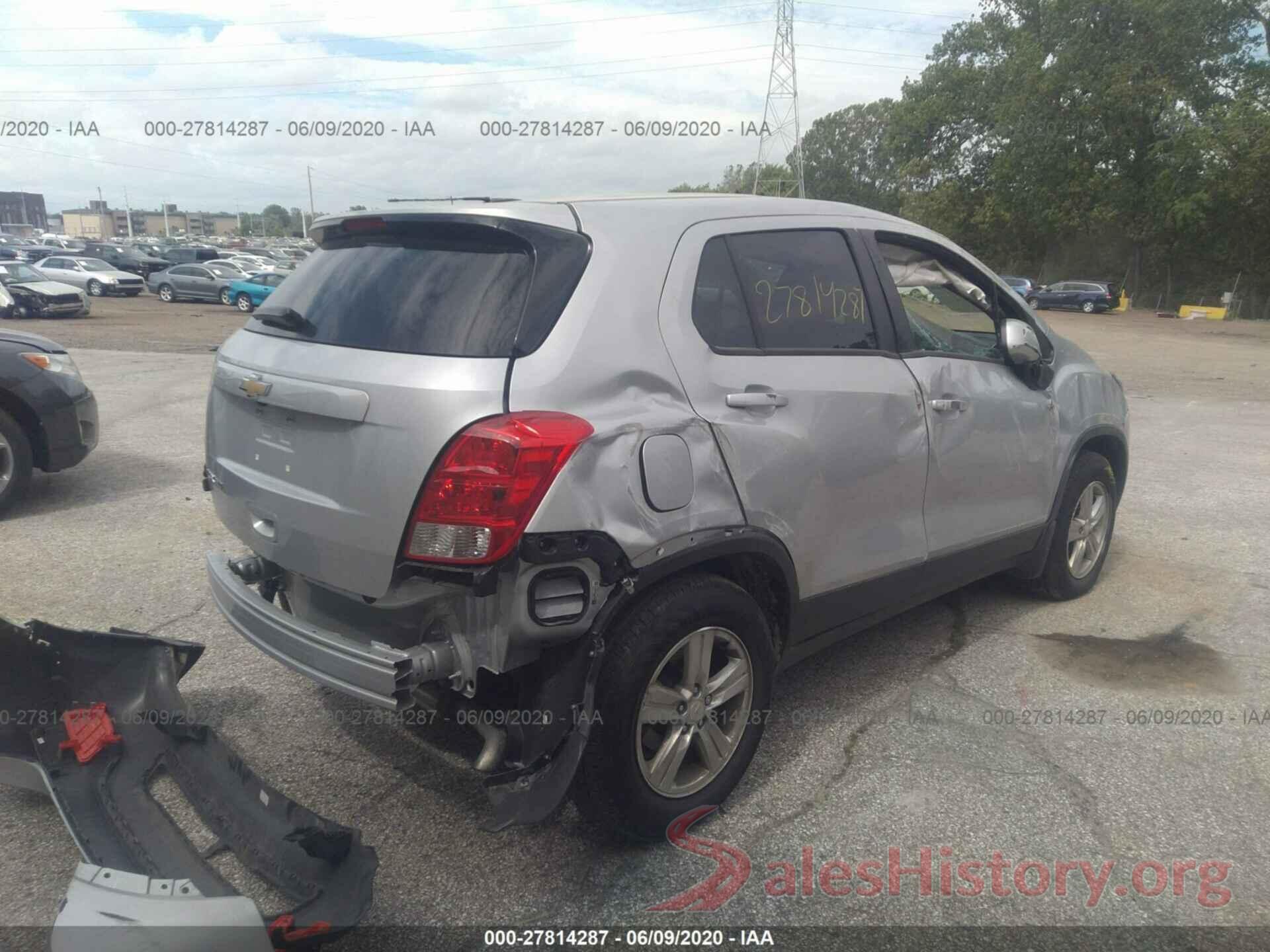 3GNCJNSB6KL211545 2019 CHEVROLET TRAX