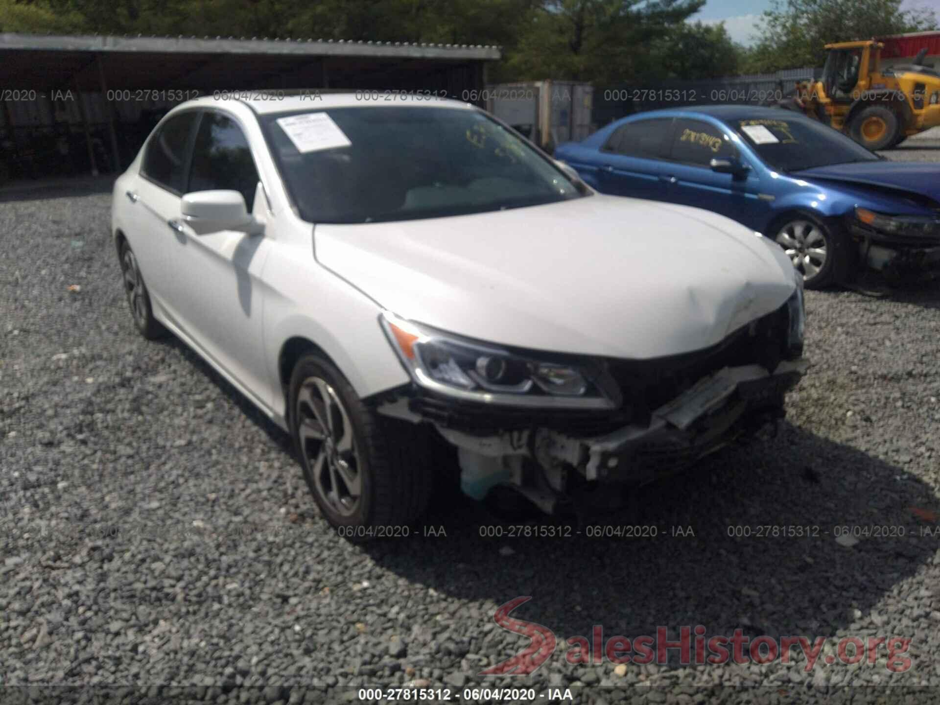 1HGCR2F76GA108387 2016 Honda Accord