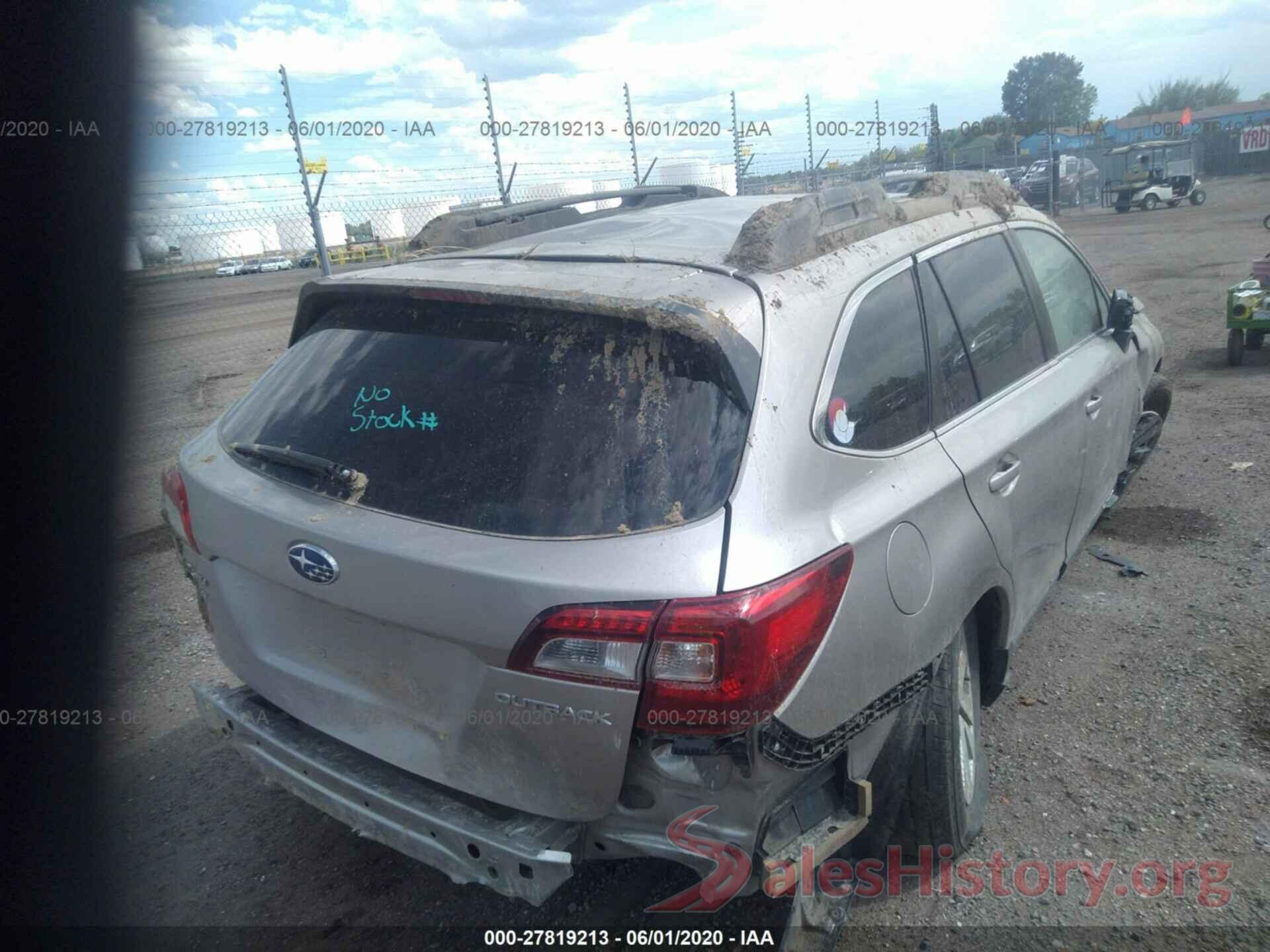 4S4BSAFCXK3325553 2019 SUBARU OUTBACK