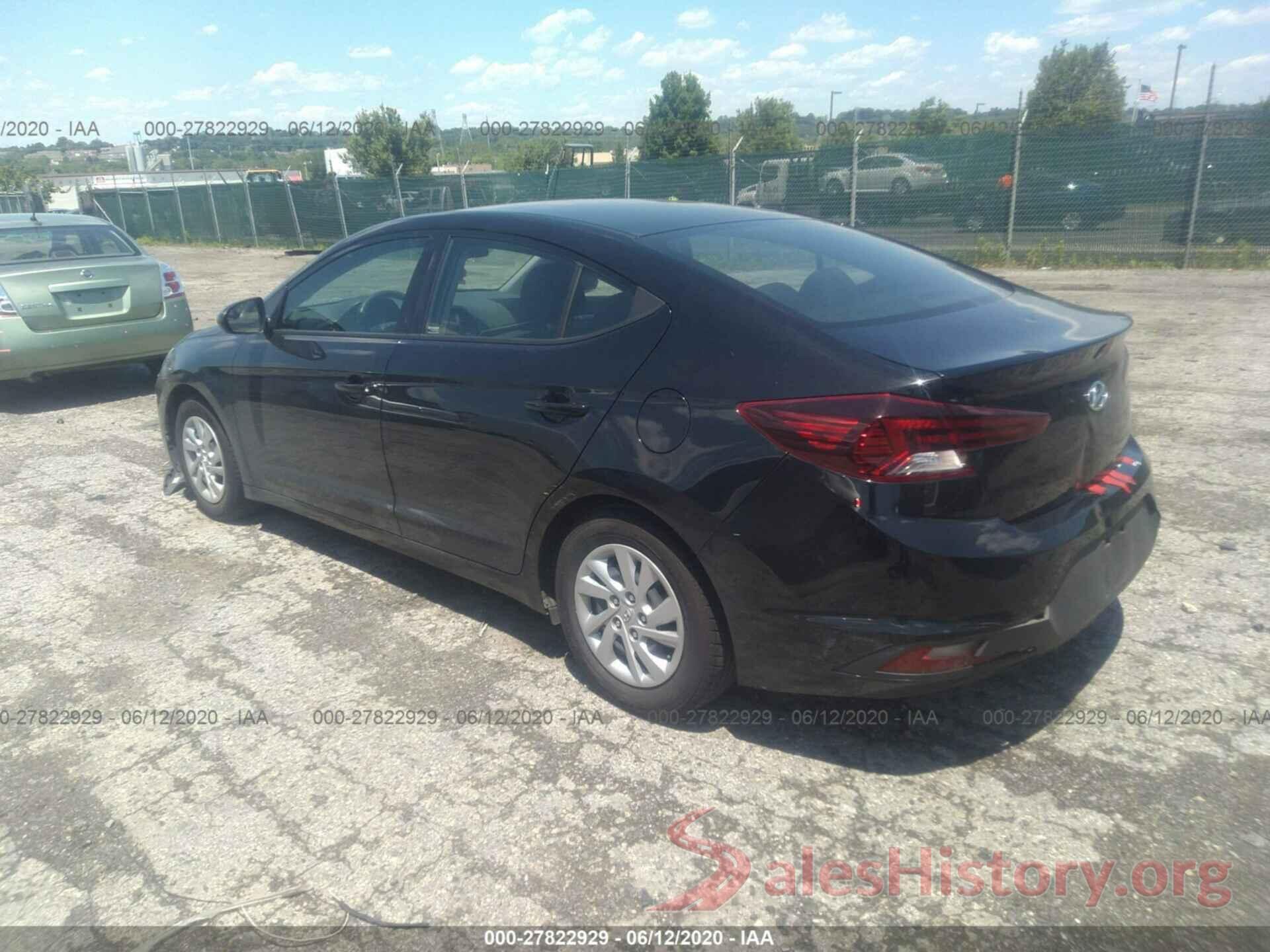 5NPD74LF6KH405161 2019 HYUNDAI ELANTRA