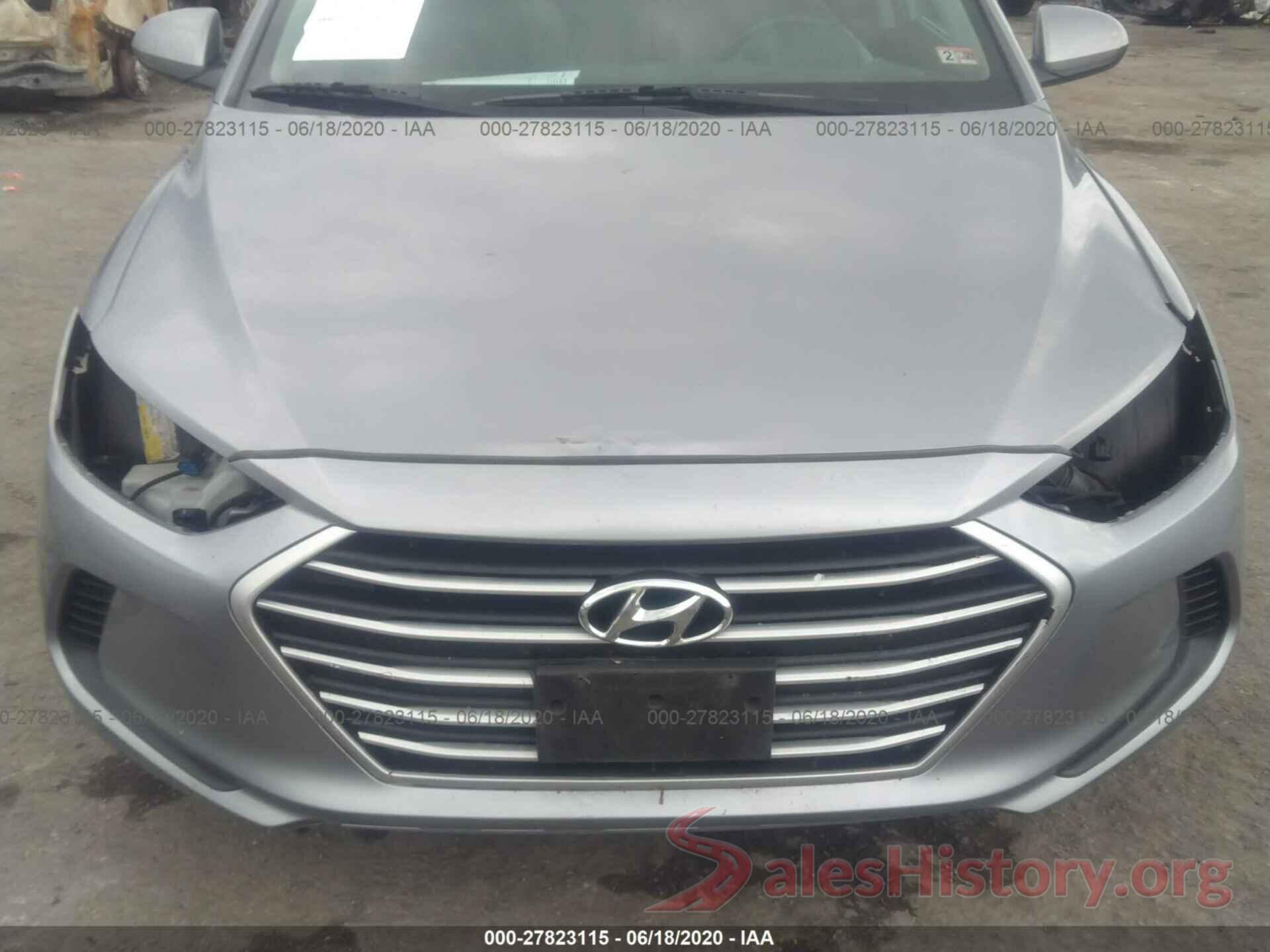 5NPD84LF9HH124753 2017 Hyundai ELANTRA