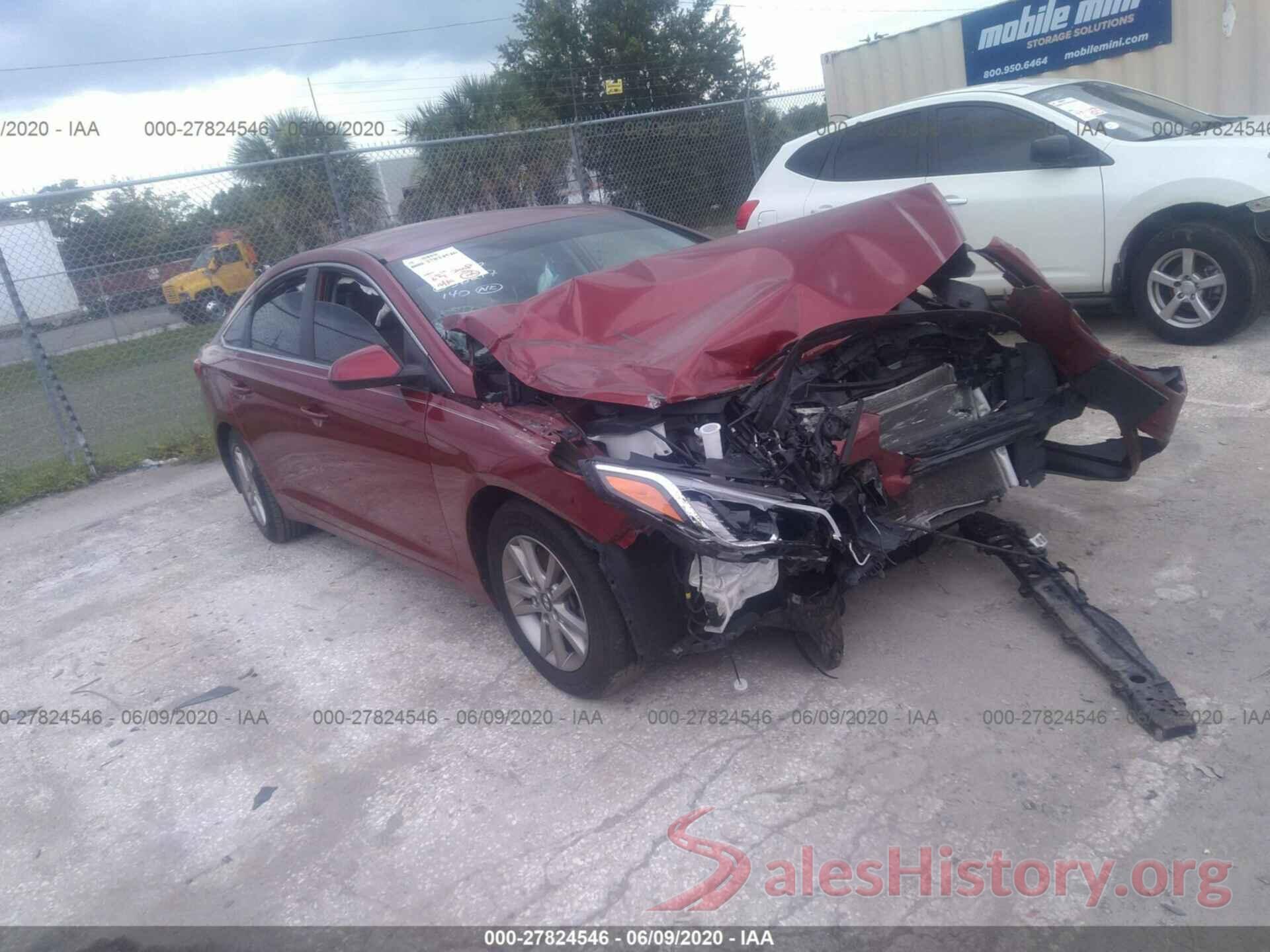 5NPE24AF5GH280957 2016 Hyundai Sonata