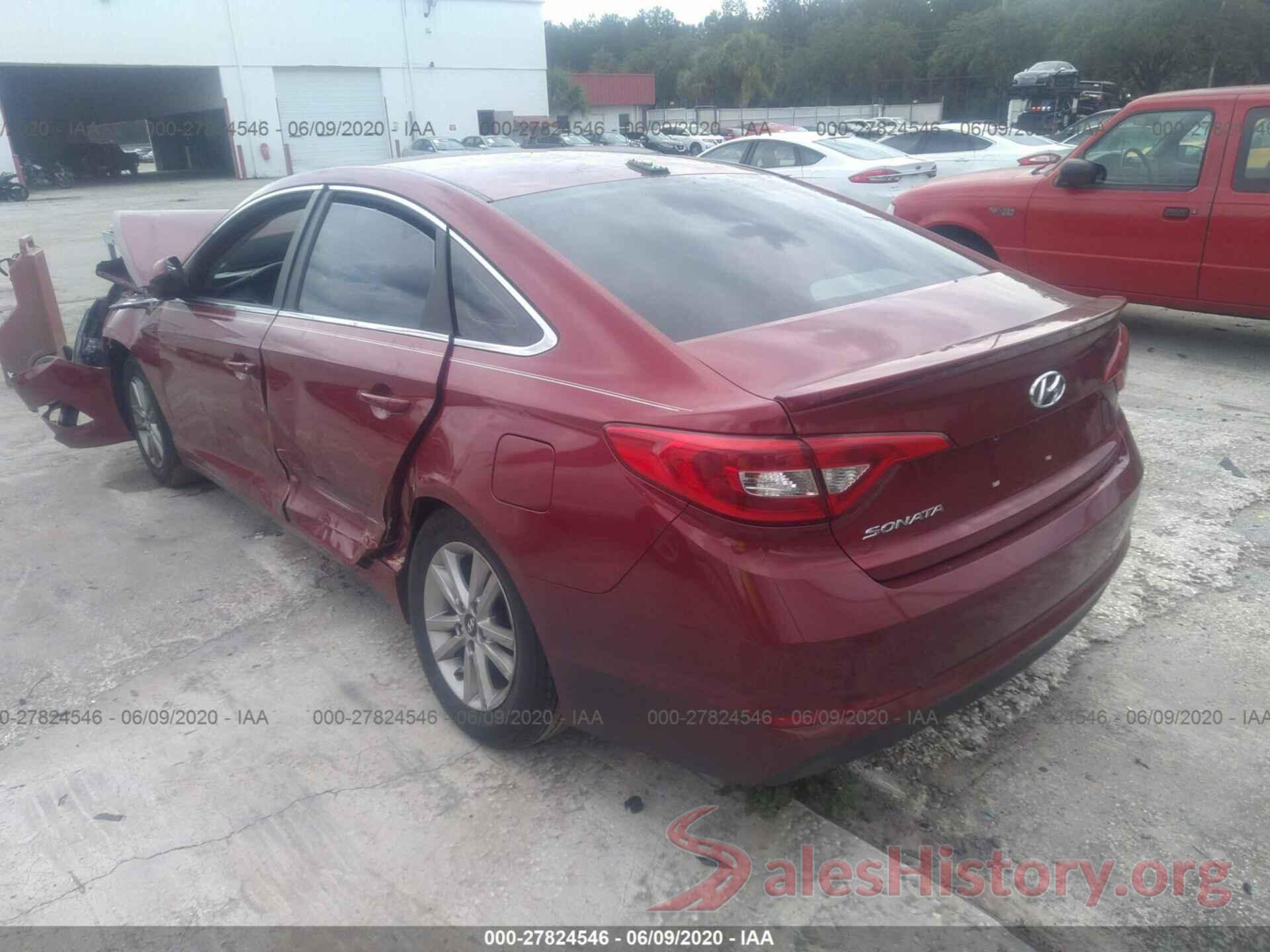 5NPE24AF5GH280957 2016 Hyundai Sonata