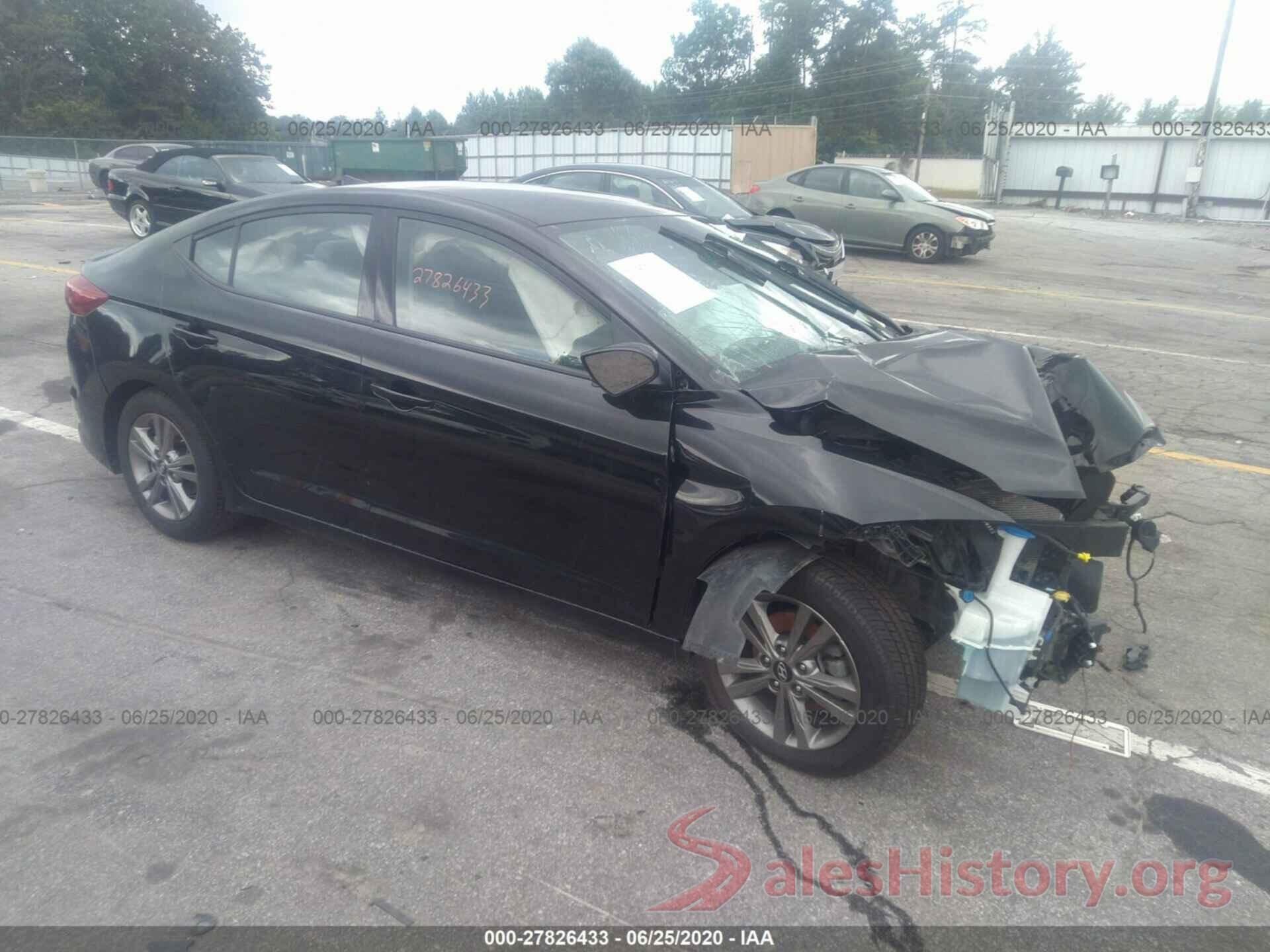 5NPD84LF6JH252664 2018 Hyundai Elantra