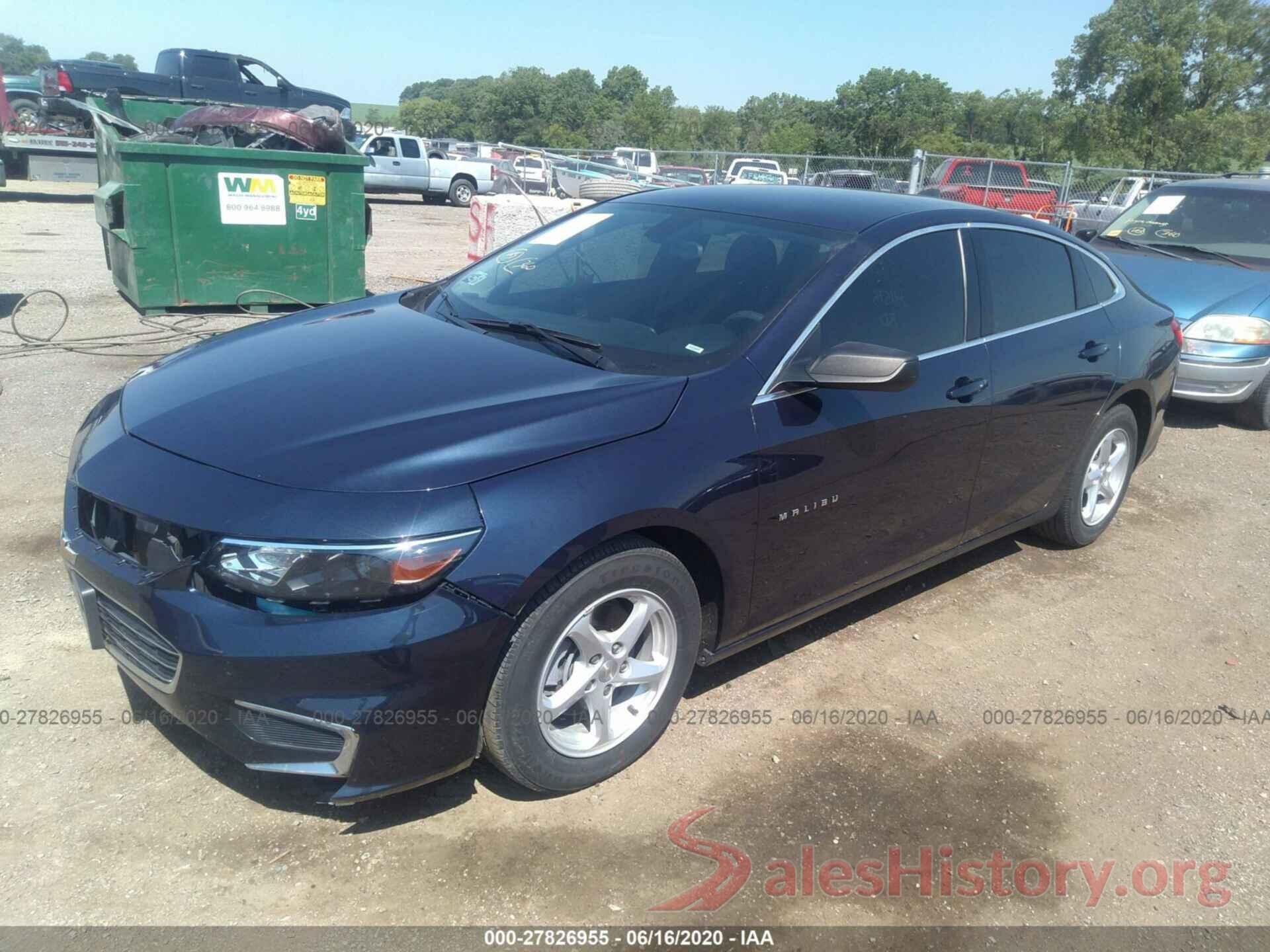 1G1ZB5ST2HF187670 2017 Chevrolet Malibu