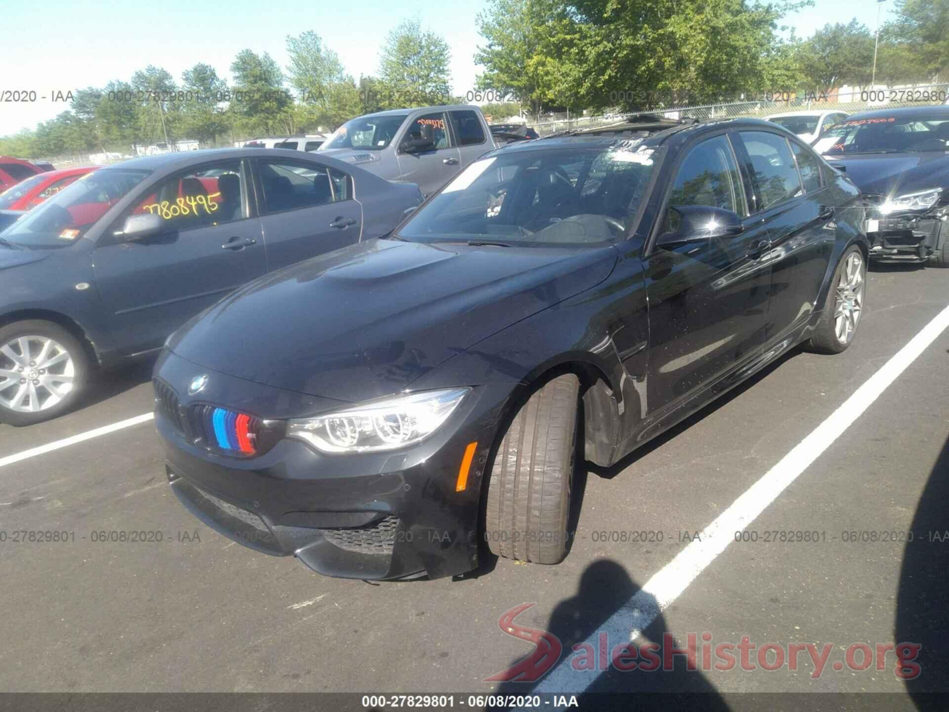 WBS8M9C53H5G84619 2017 BMW M3