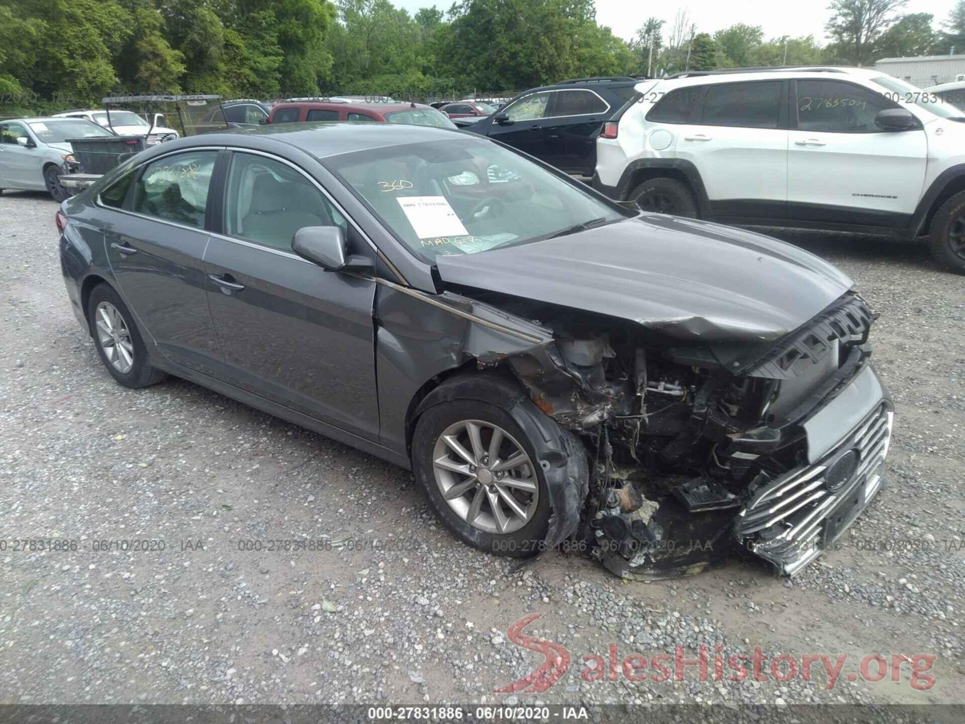 5NPE24AF8JH617760 2018 HYUNDAI SONATA