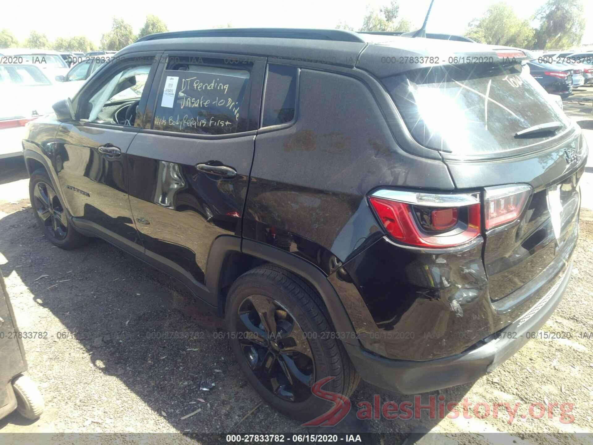 3C4NJCBB0JT501994 2018 JEEP COMPASS