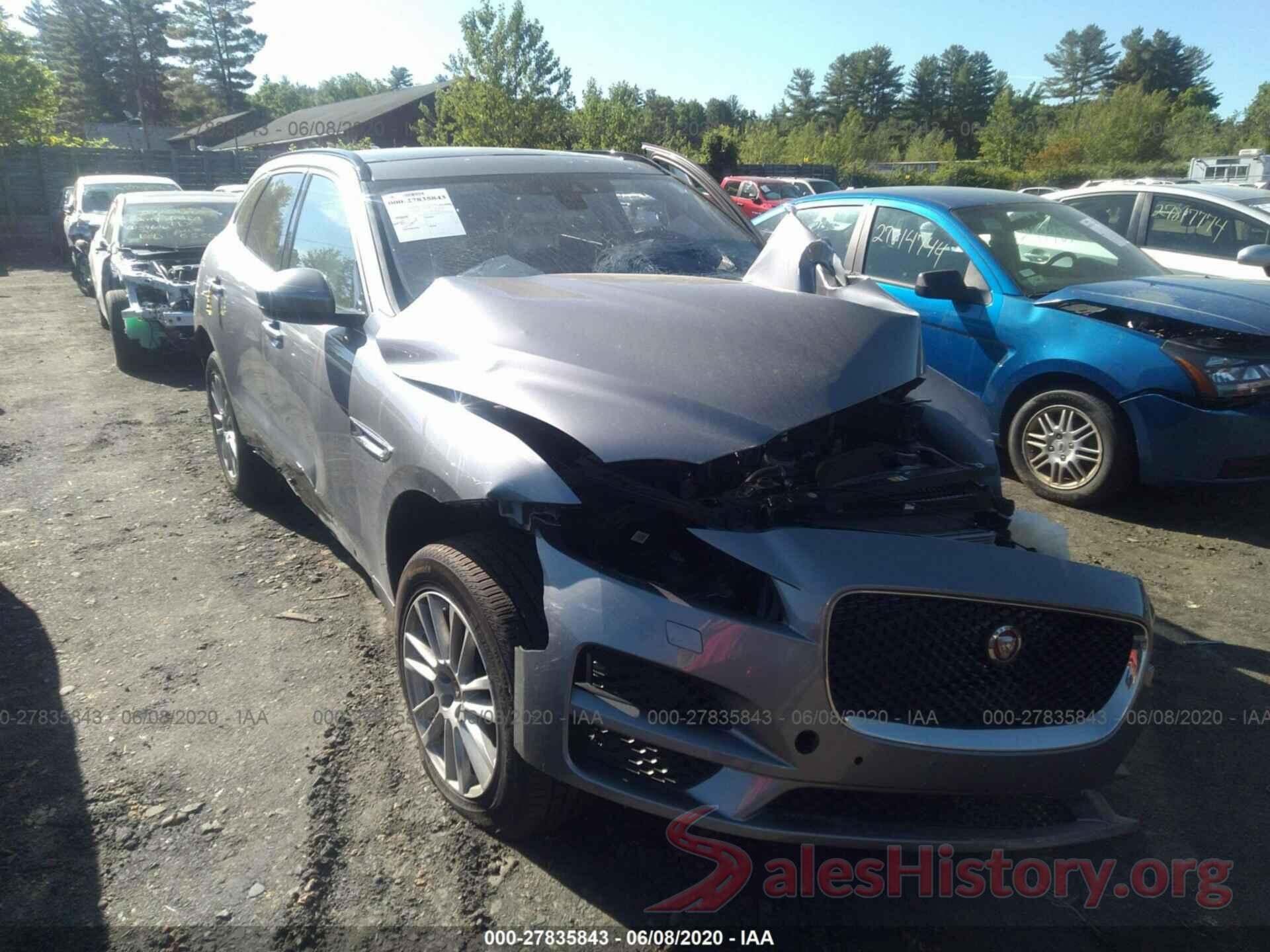 SADCK2FX7LA618216 2020 JAGUAR F-PACE