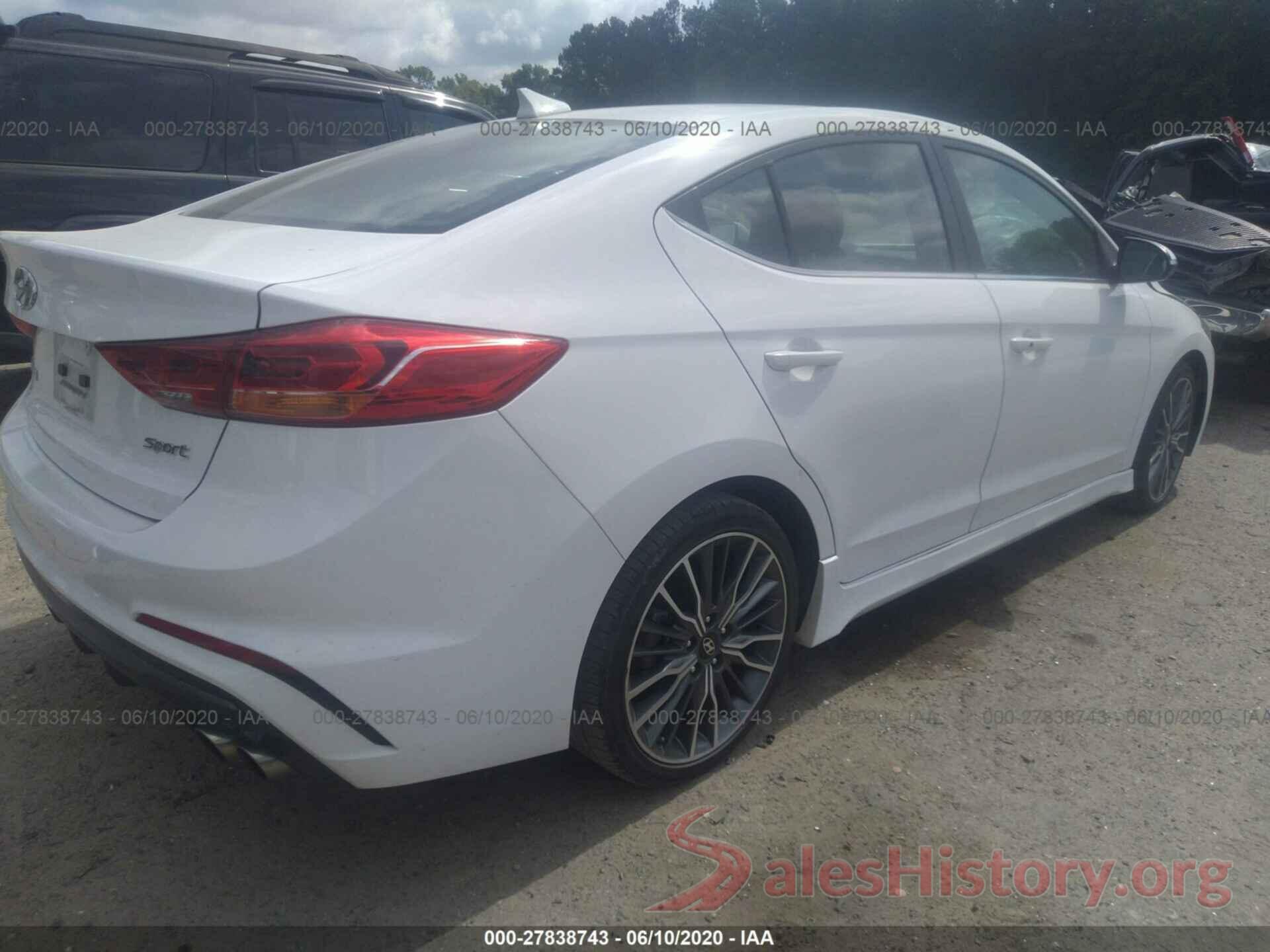 KMHD04LB8JU450930 2018 HYUNDAI ELANTRA