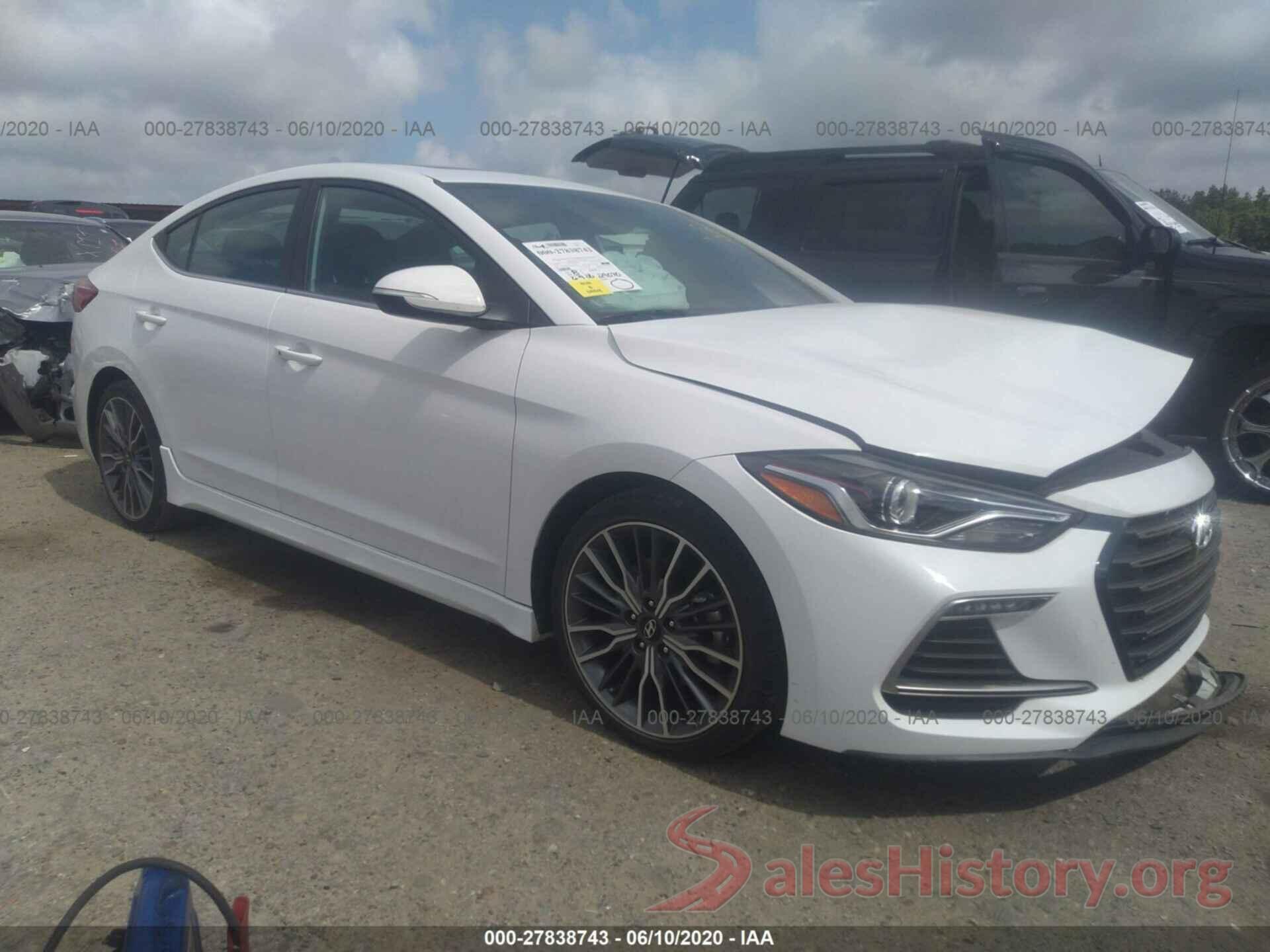 KMHD04LB8JU450930 2018 HYUNDAI ELANTRA