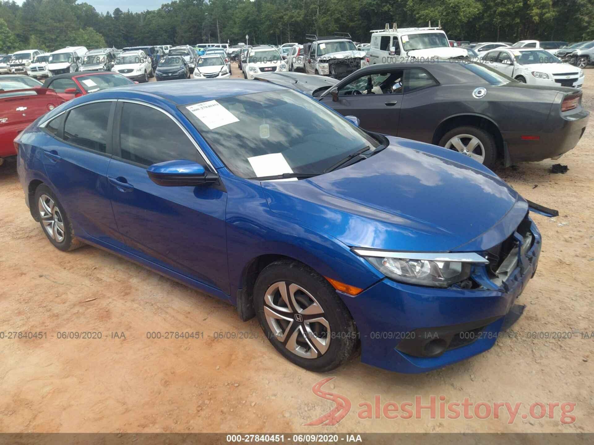 19XFC2F6XGE052777 2016 Honda Civic