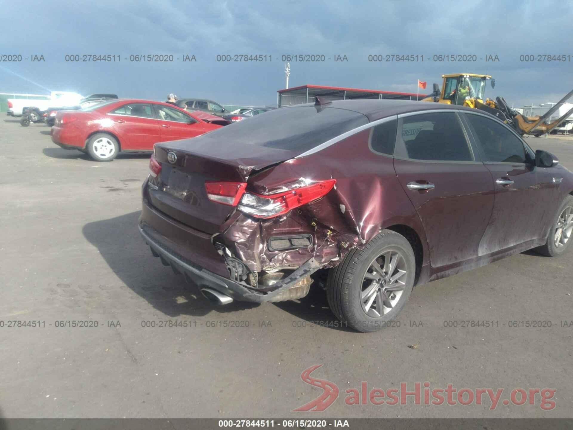 5XXGT4L31KG311845 2019 KIA OPTIMA