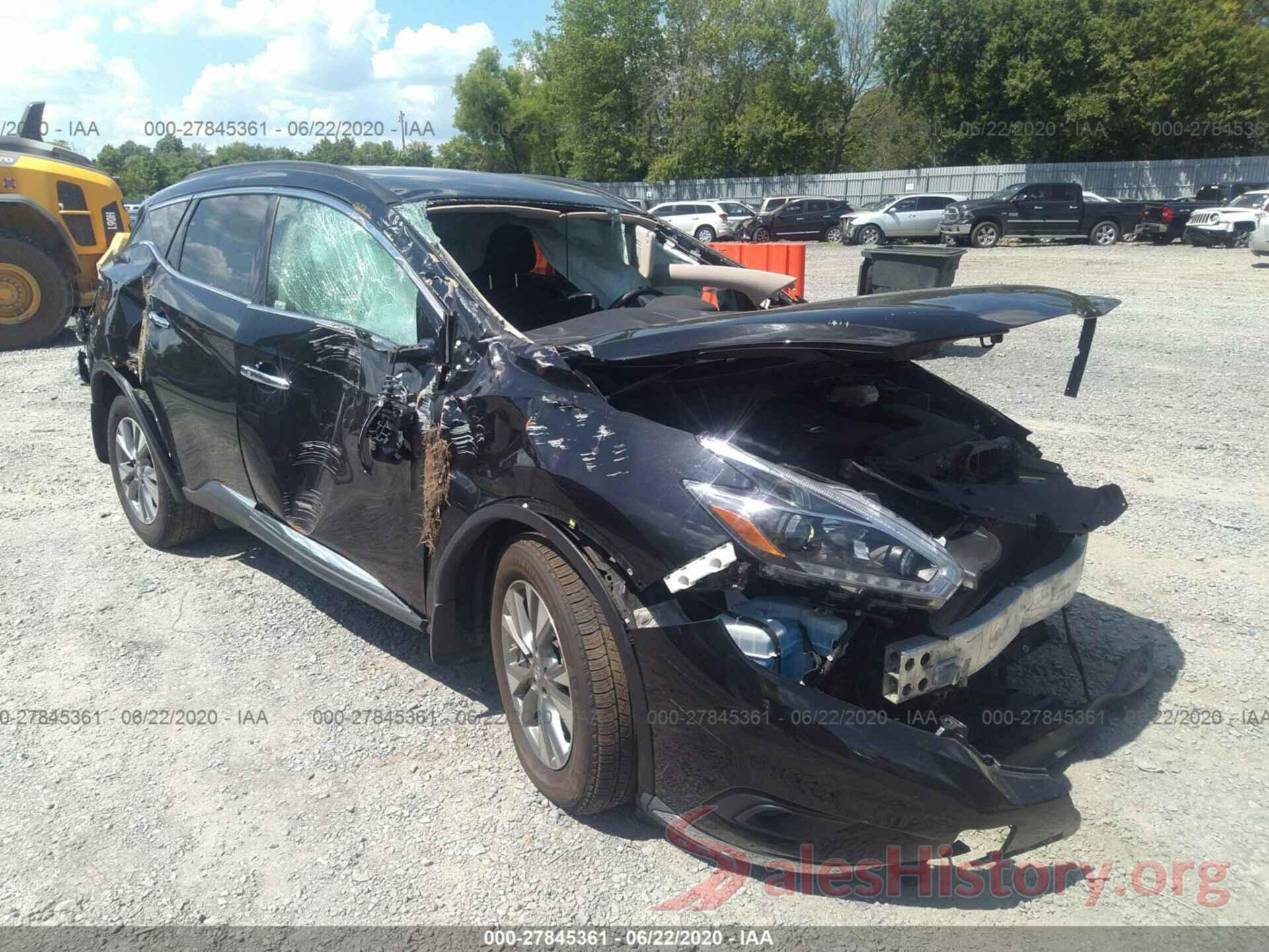 5N1AZ2MH8JN147463 2018 NISSAN MURANO