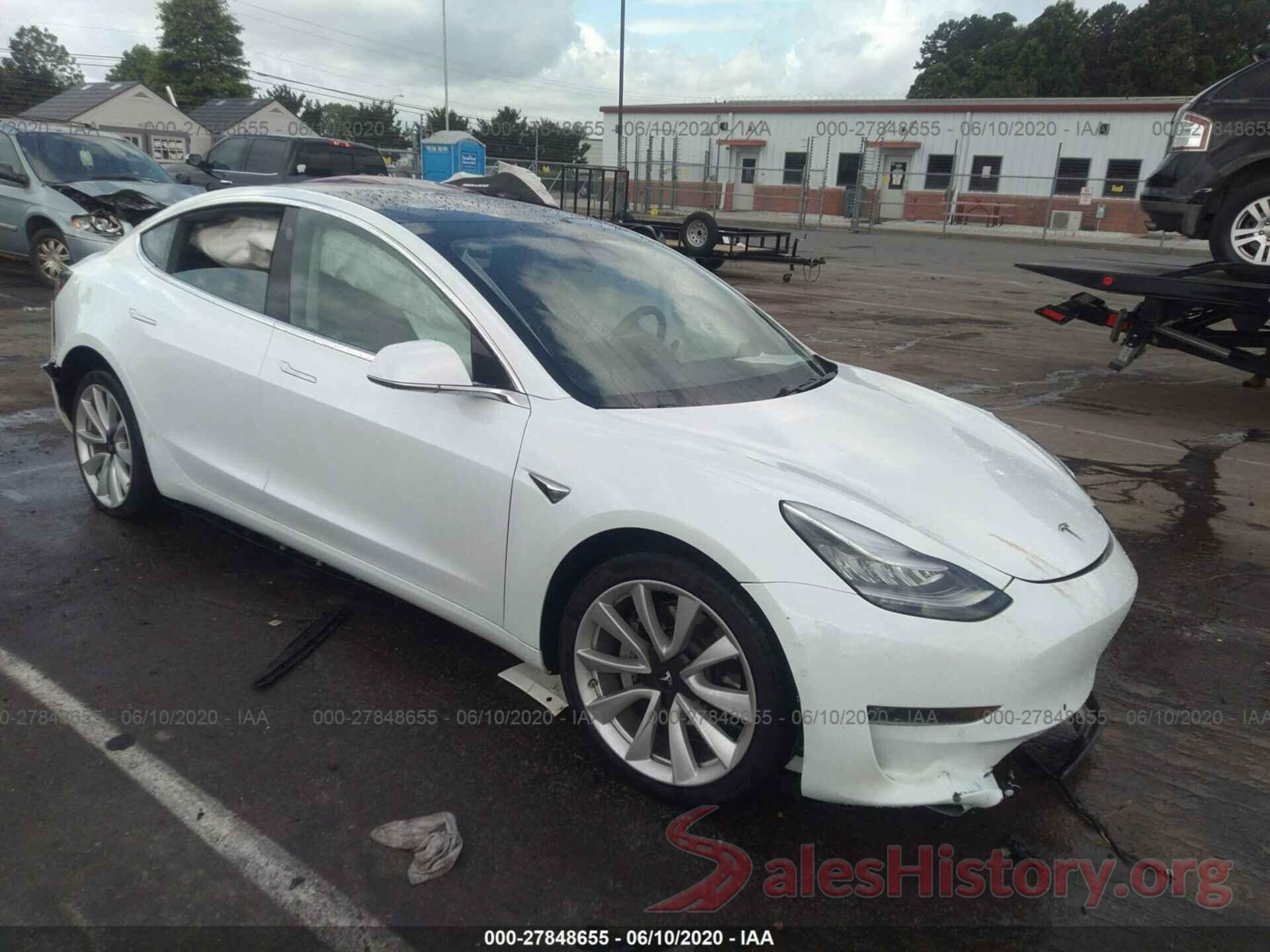 5YJ3E1EA8KF402438 2019 TESLA MODEL 3