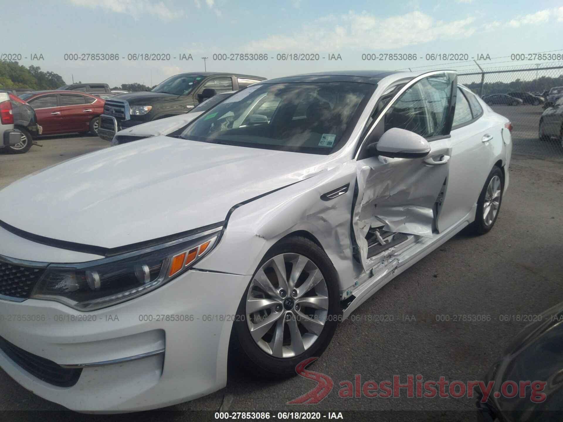 5XXGU4L37GG062178 2016 KIA OPTIMA