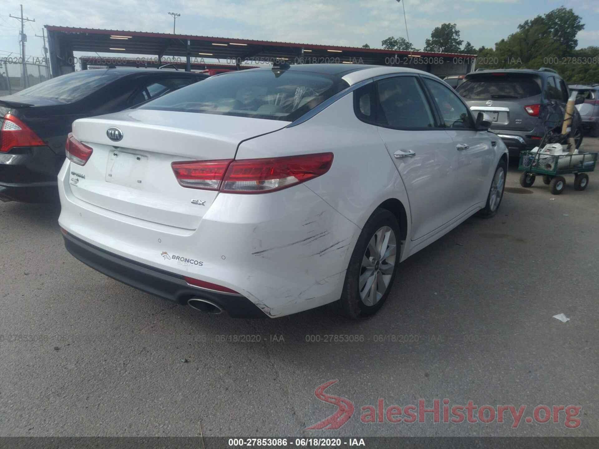 5XXGU4L37GG062178 2016 KIA OPTIMA