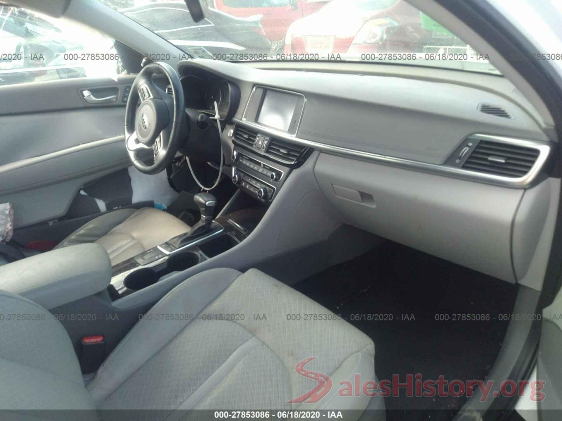 5XXGU4L37GG062178 2016 KIA OPTIMA