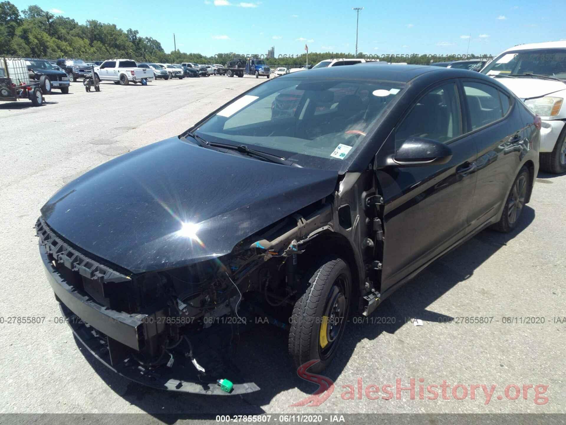 5NPD84LF7JH365443 2018 Hyundai Elantra