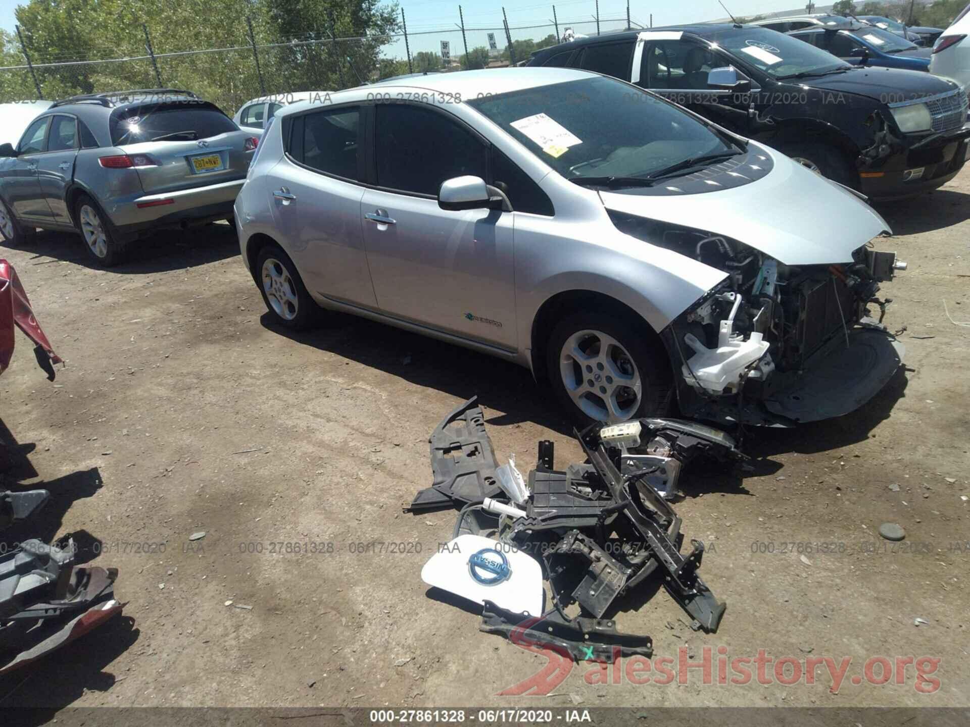 1N4AZ0CP2DC409131 2013 NISSAN LEAF