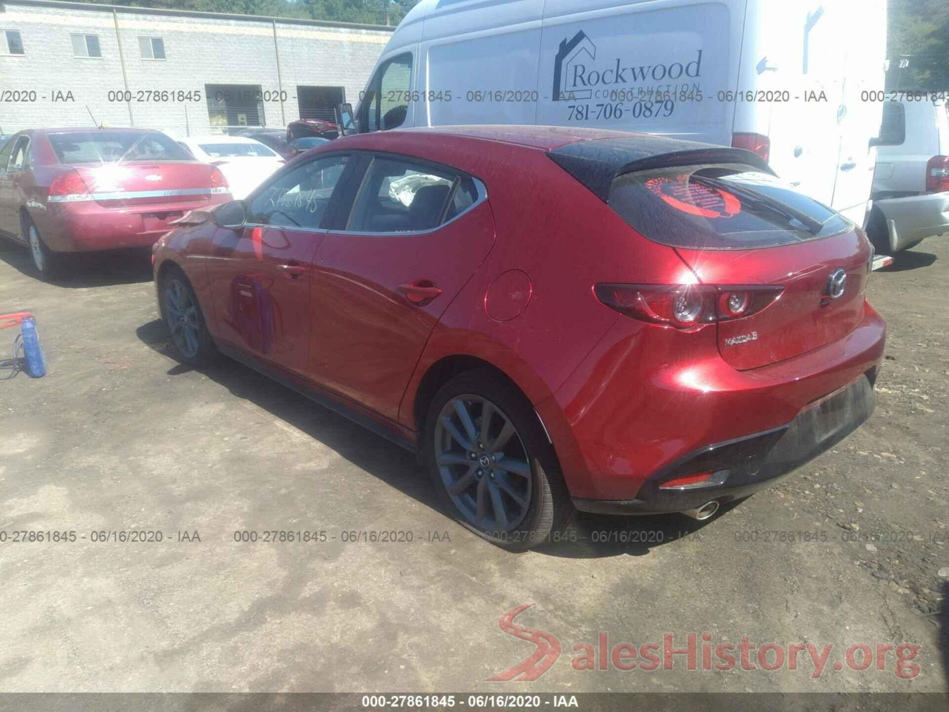 JM1BPAJM7K1131645 2019 MAZDA MAZDA3 HATCHBACK