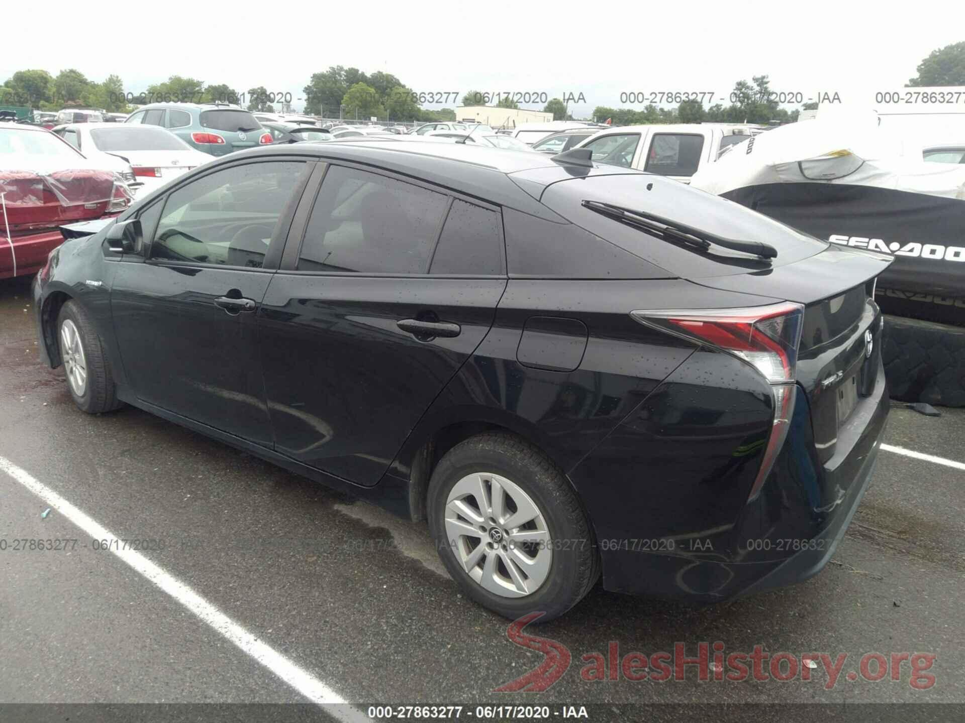 JTDKBRFU6G3526899 2016 Toyota Prius