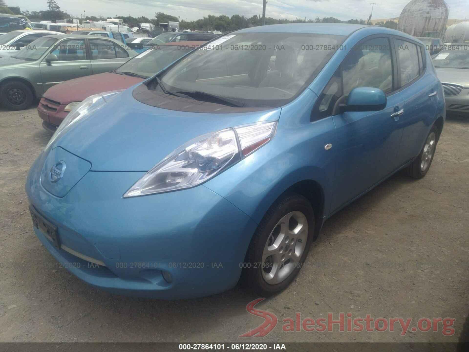 JN1AZ0CP0BT007232 2011 NISSAN LEAF