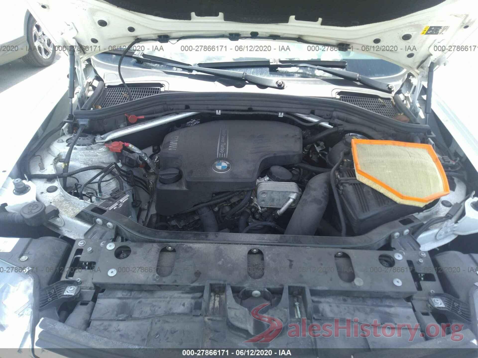 5UXWZ7C36H0X39561 2017 BMW X3