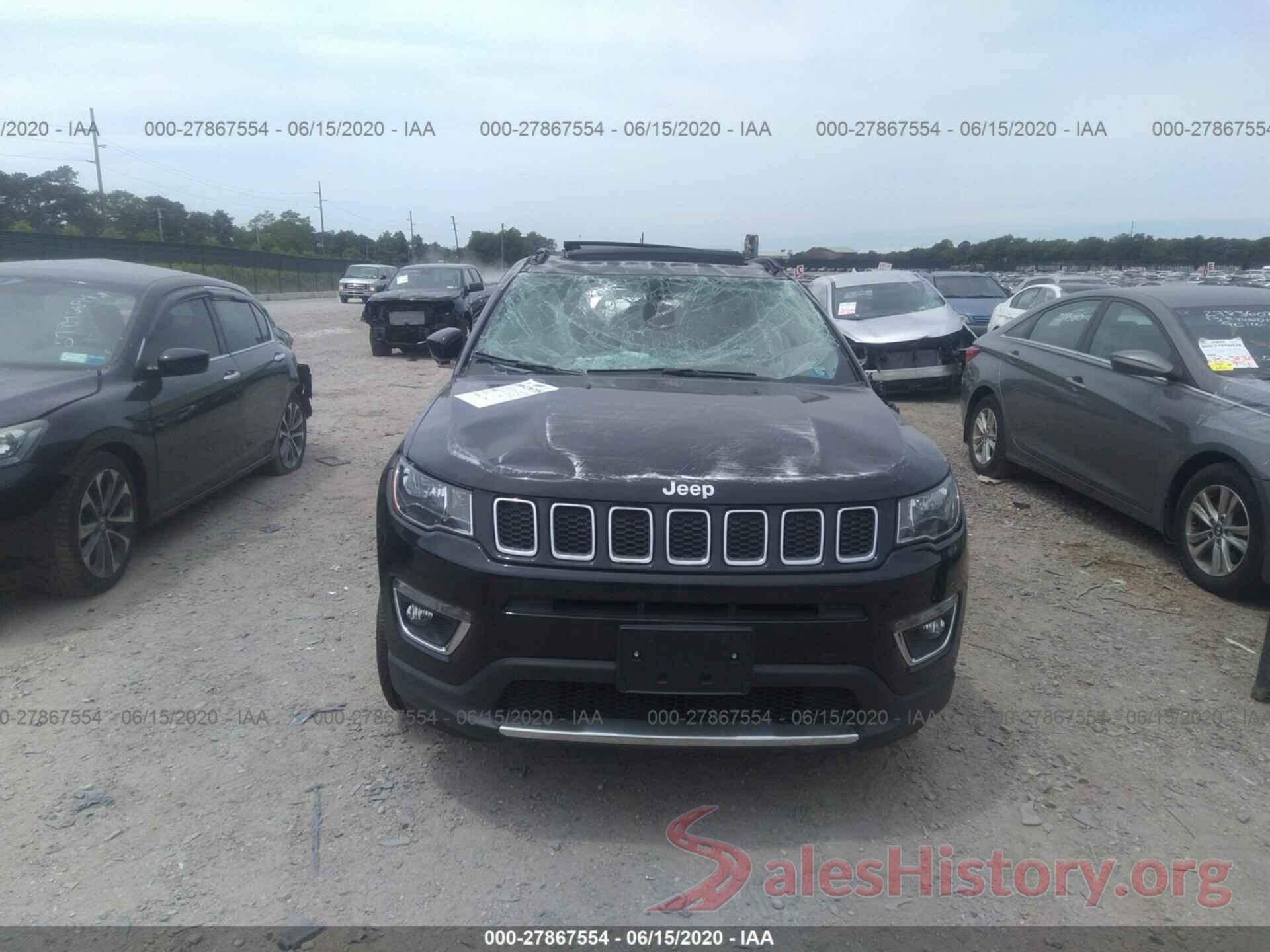 3C4NJDCB2LT138184 2020 JEEP COMPASS