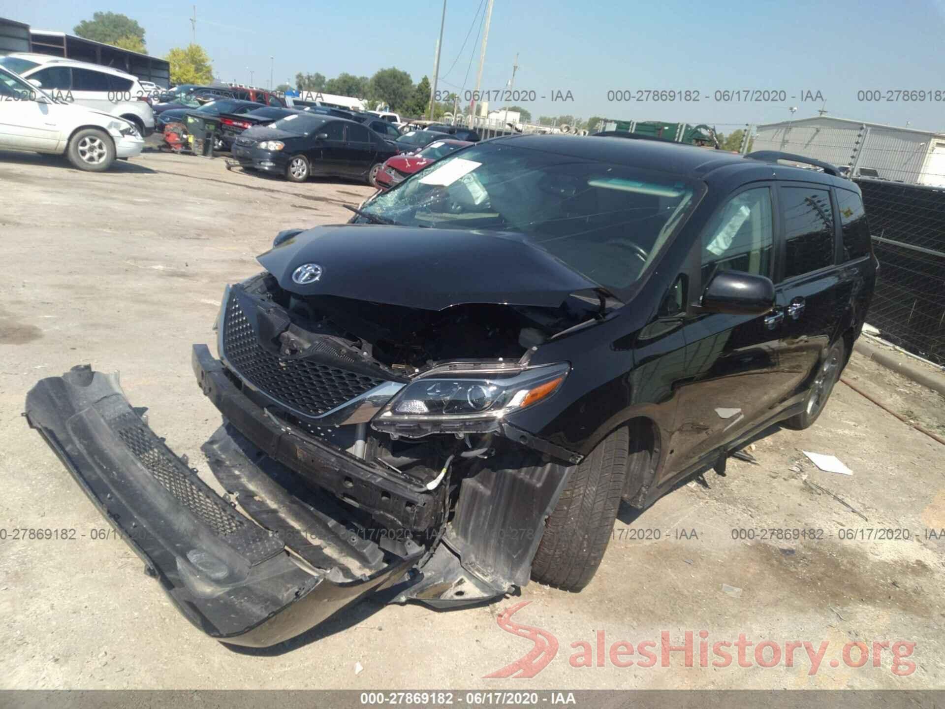 5TDXK3DC7GS732261 2016 TOYOTA SIENNA