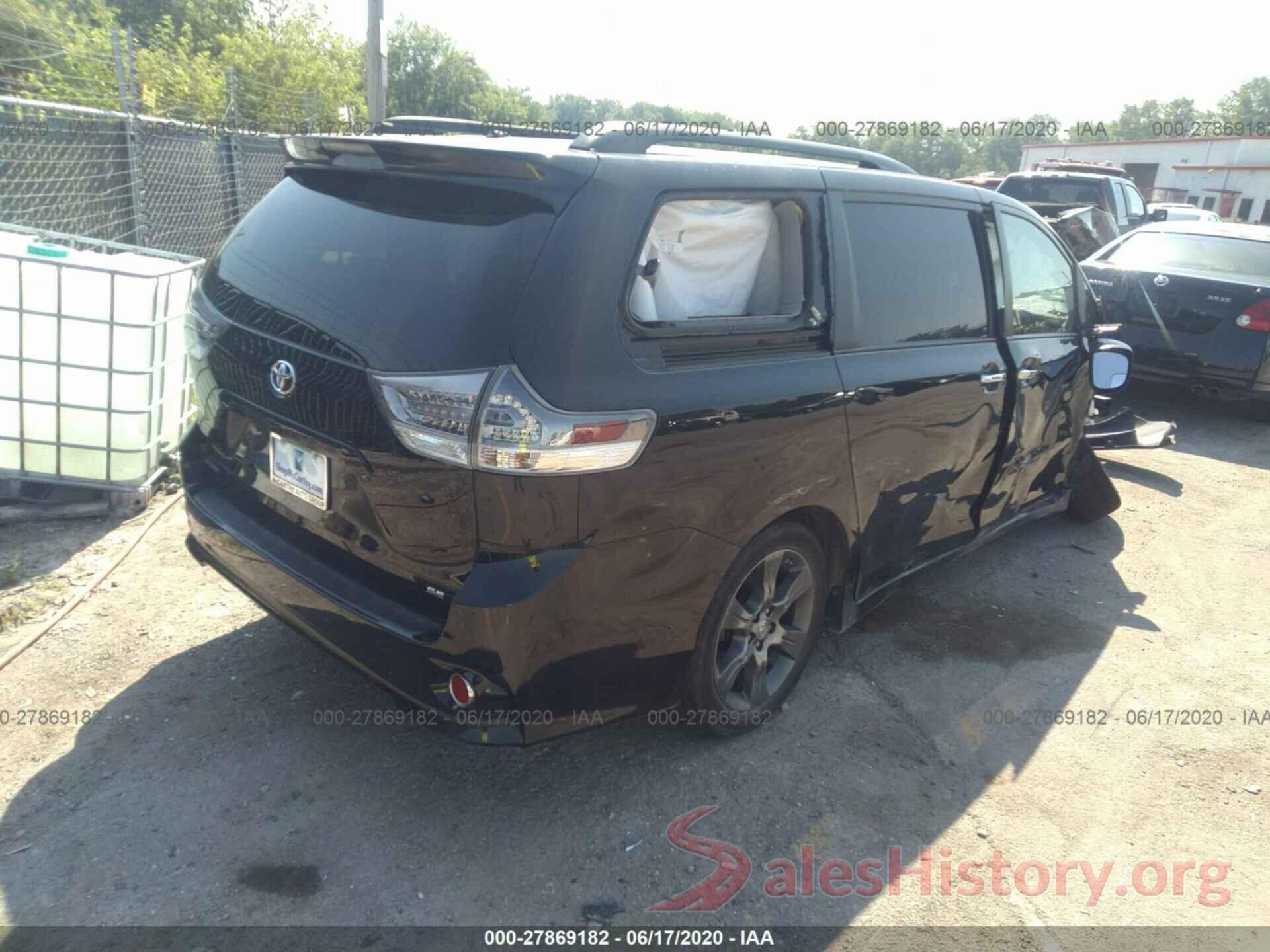 5TDXK3DC7GS732261 2016 TOYOTA SIENNA