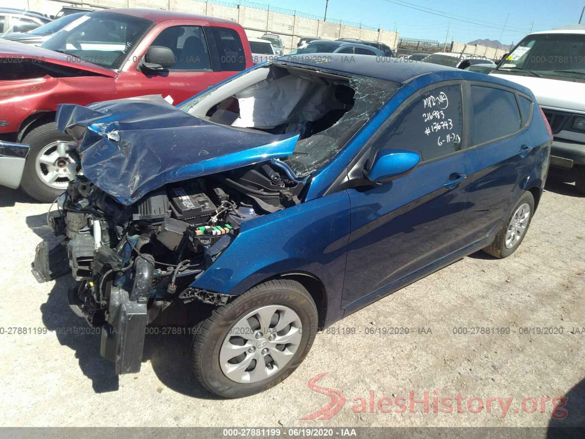 KMHCT5AE5HU337209 2017 Hyundai Accent