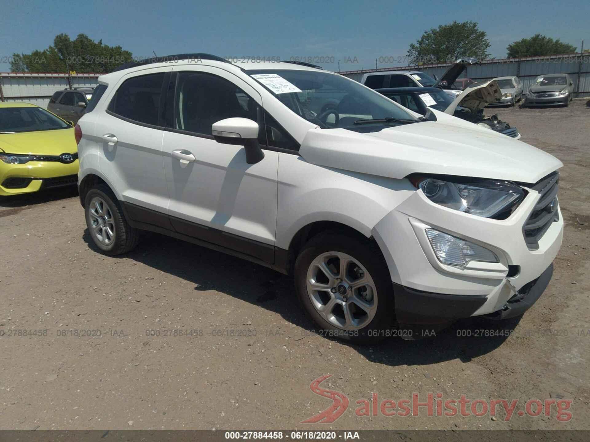 MAJ3S2GE4KC286639 2019 FORD ECOSPORT