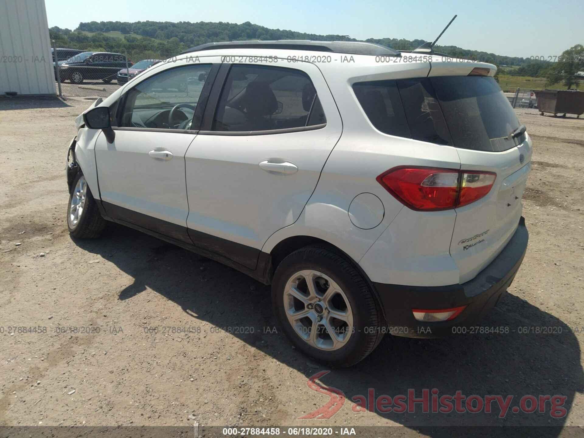 MAJ3S2GE4KC286639 2019 FORD ECOSPORT