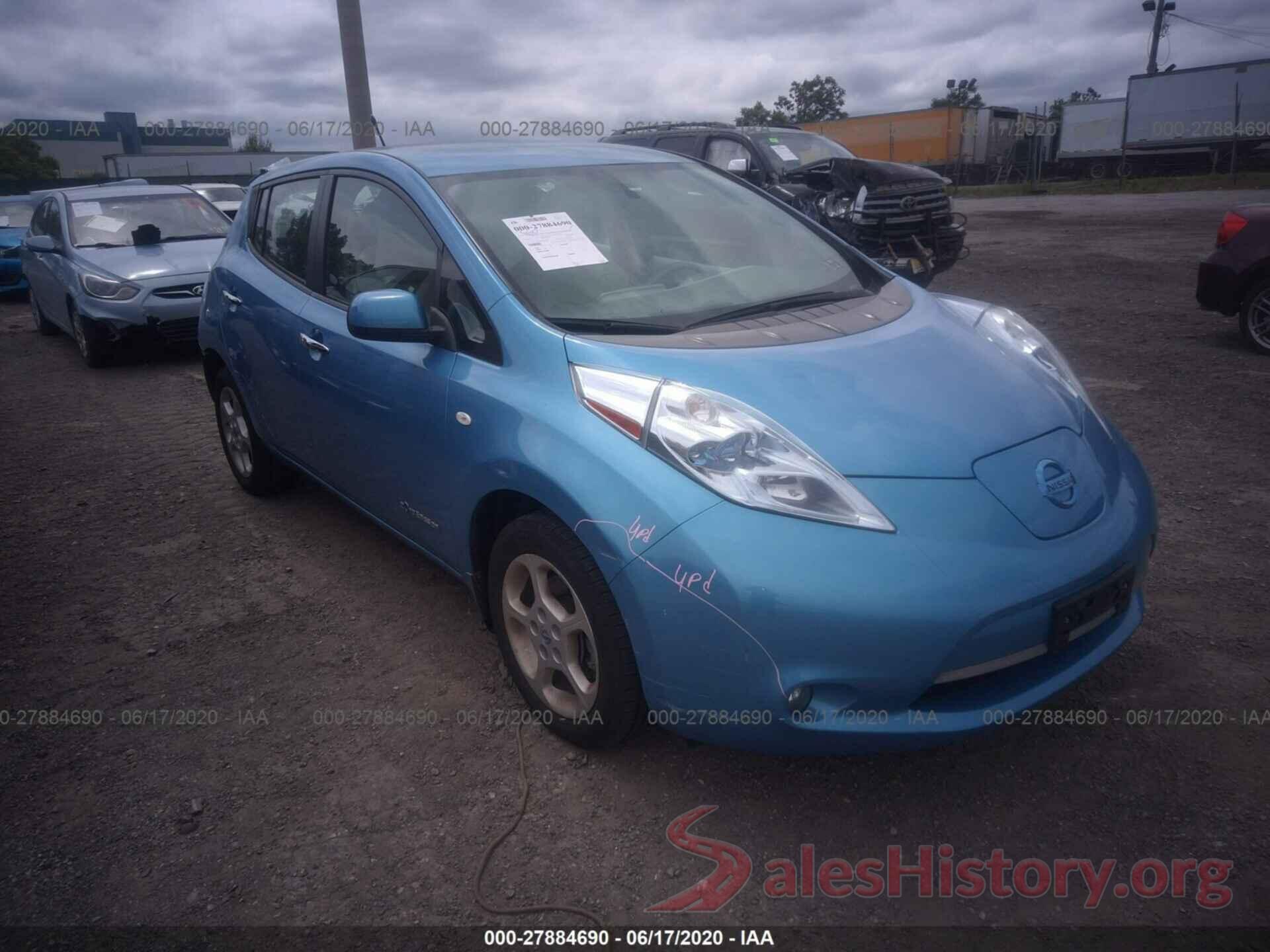 JN1AZ0CP6CT015692 2012 NISSAN LEAF