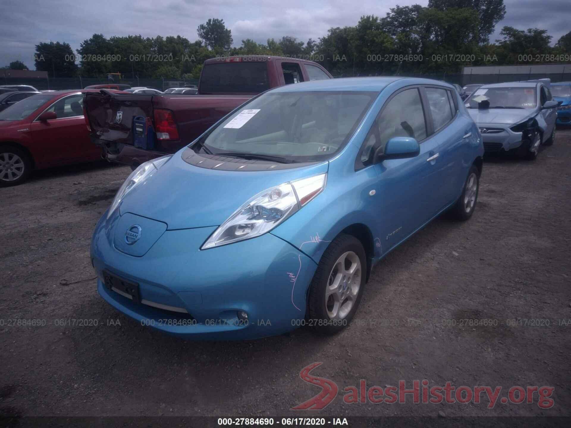 JN1AZ0CP6CT015692 2012 NISSAN LEAF