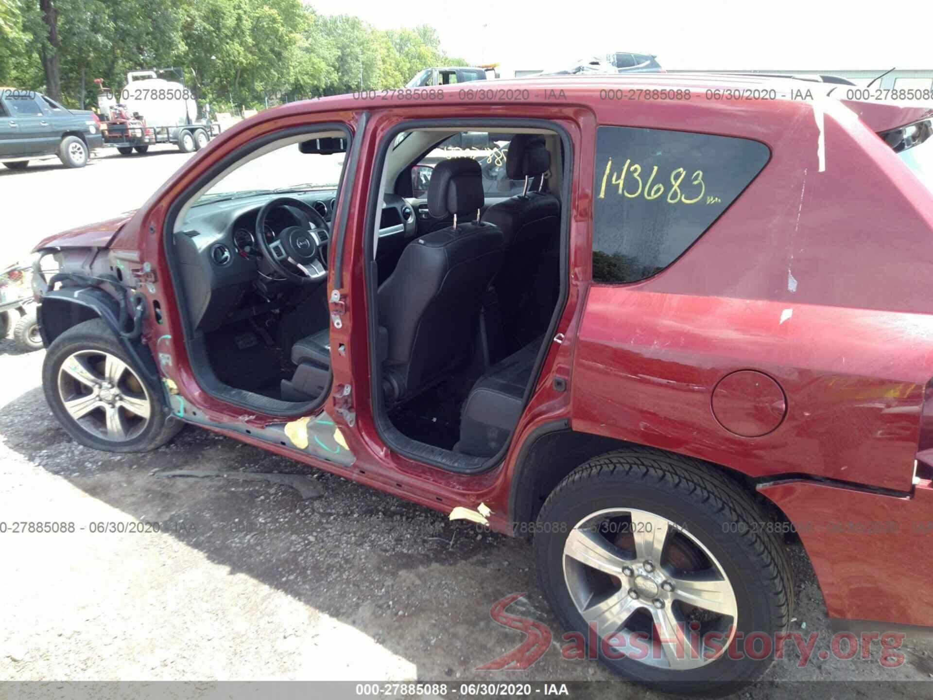 1C4NJCEA2GD806849 2016 Jeep Compass