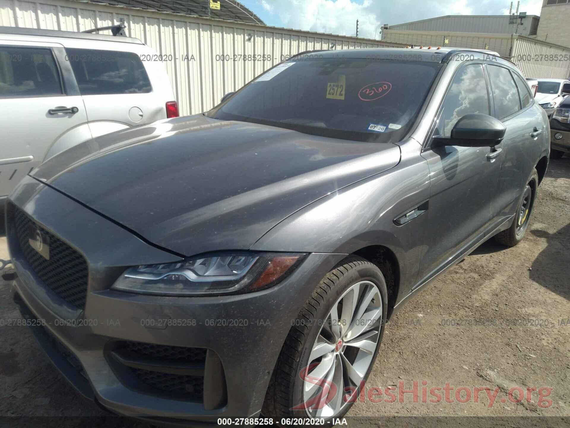 SADCL2BN4HA496407 2017 JAGUAR F-PACE