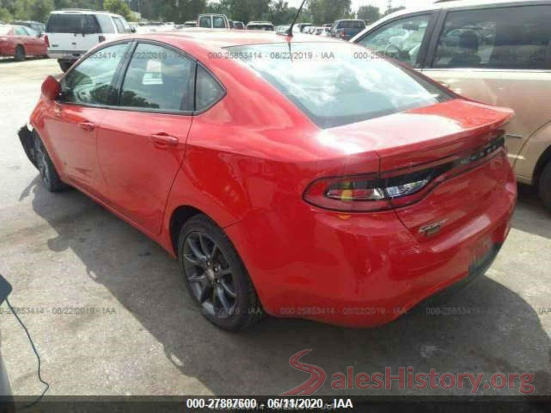 1C3CDFAA8GD684573 2016 DODGE DART