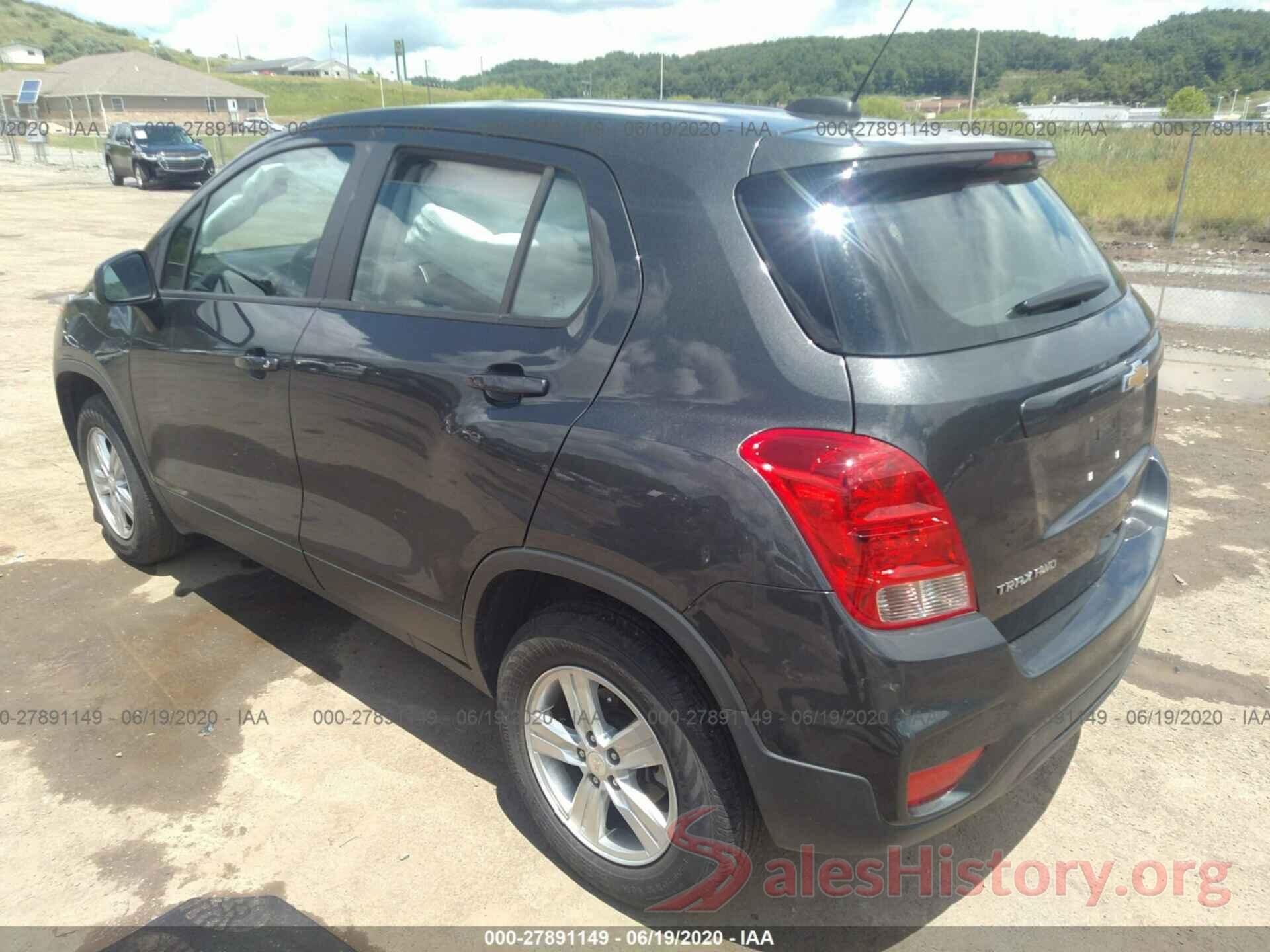 3GNCJNSB7KL215359 2019 CHEVROLET TRAX