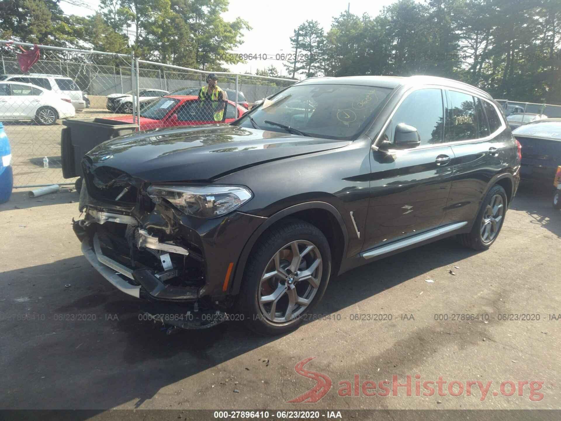 5UXTY3C04L9B31467 2020 BMW X3