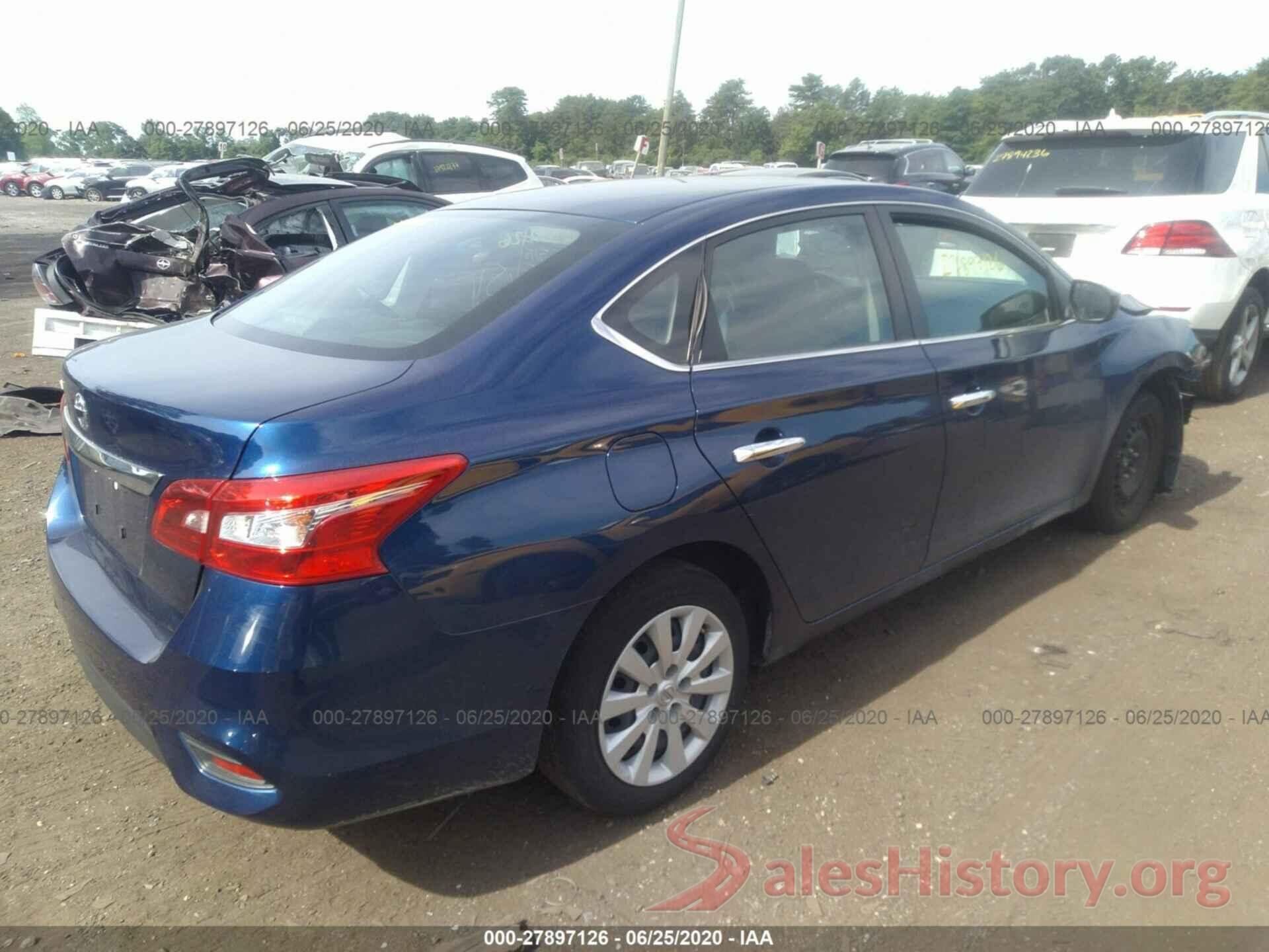 3N1AB7AP7KY322116 2019 NISSAN SENTRA