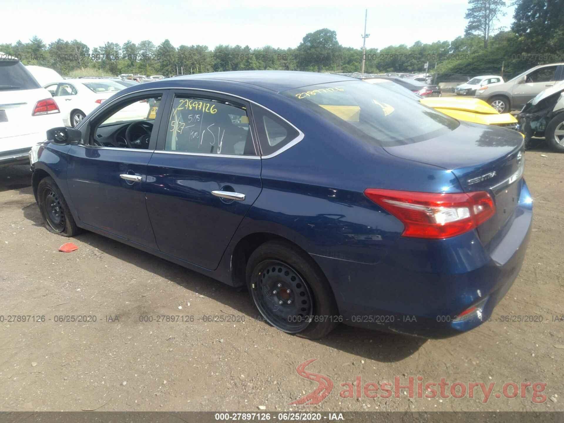 3N1AB7AP7KY322116 2019 NISSAN SENTRA