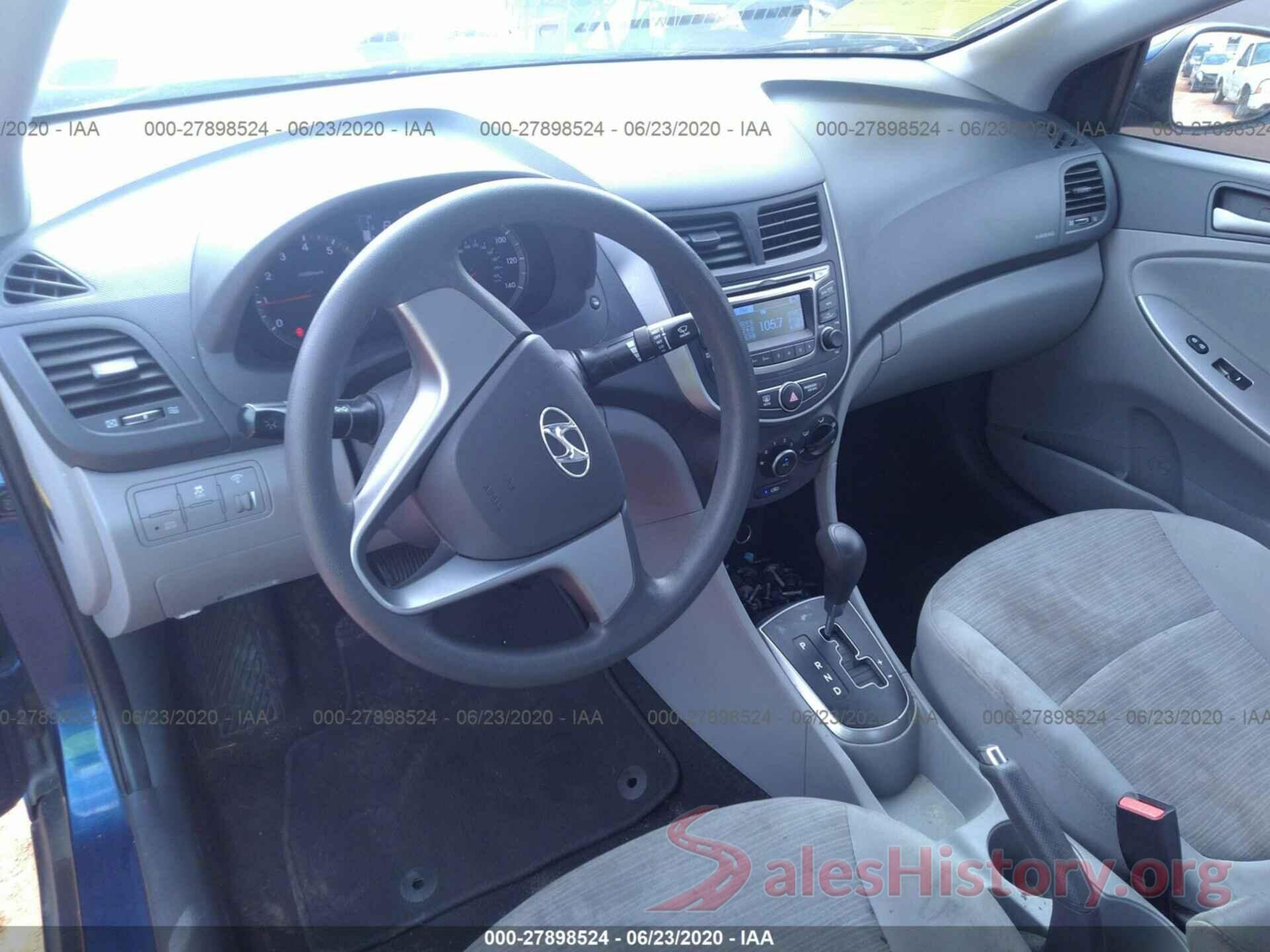 KMHCT4AE3HU252833 2017 HYUNDAI ACCENT